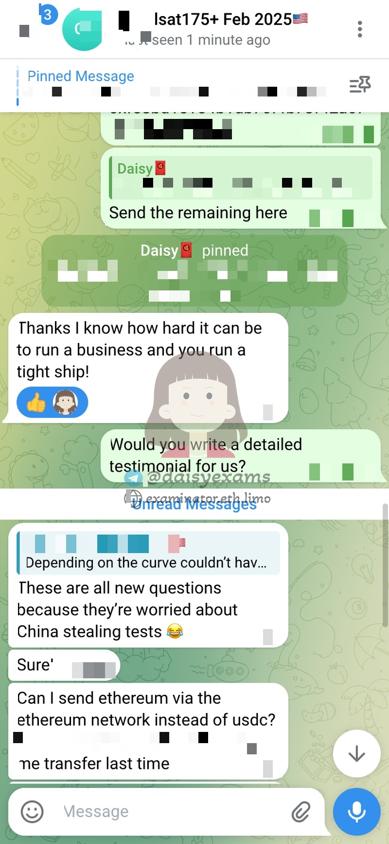 LSAT代考:见证请求