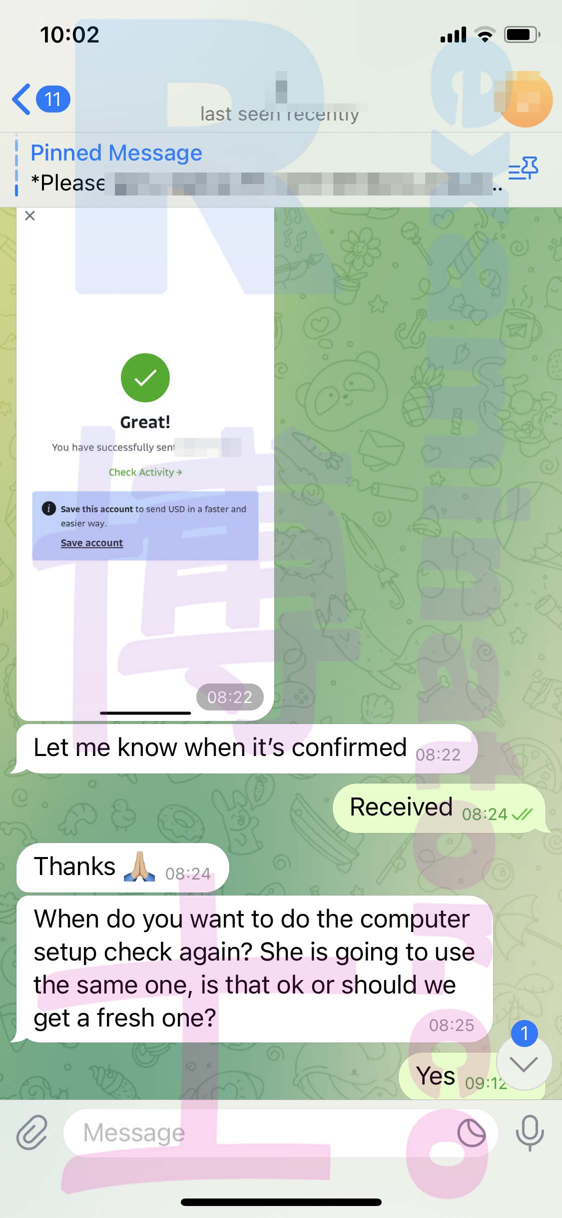 [GMAT代考保分]成功案例#295的对话截图