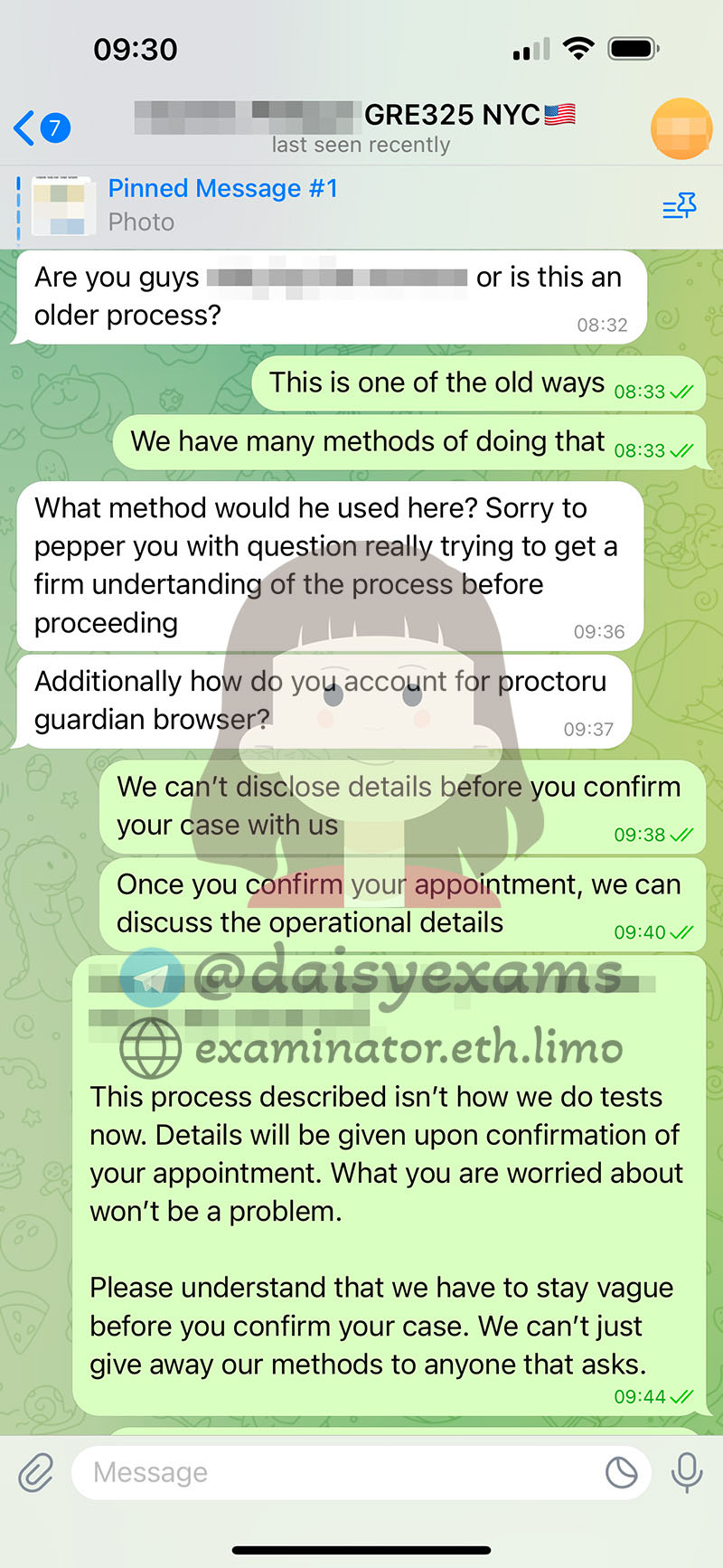 怀疑的 GRE保分客户克服了对 examinator 的欺诈指控