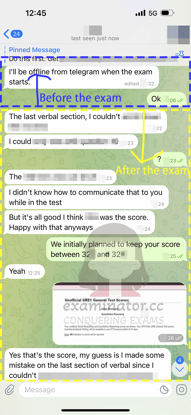 GRE proxy testing cheating test day