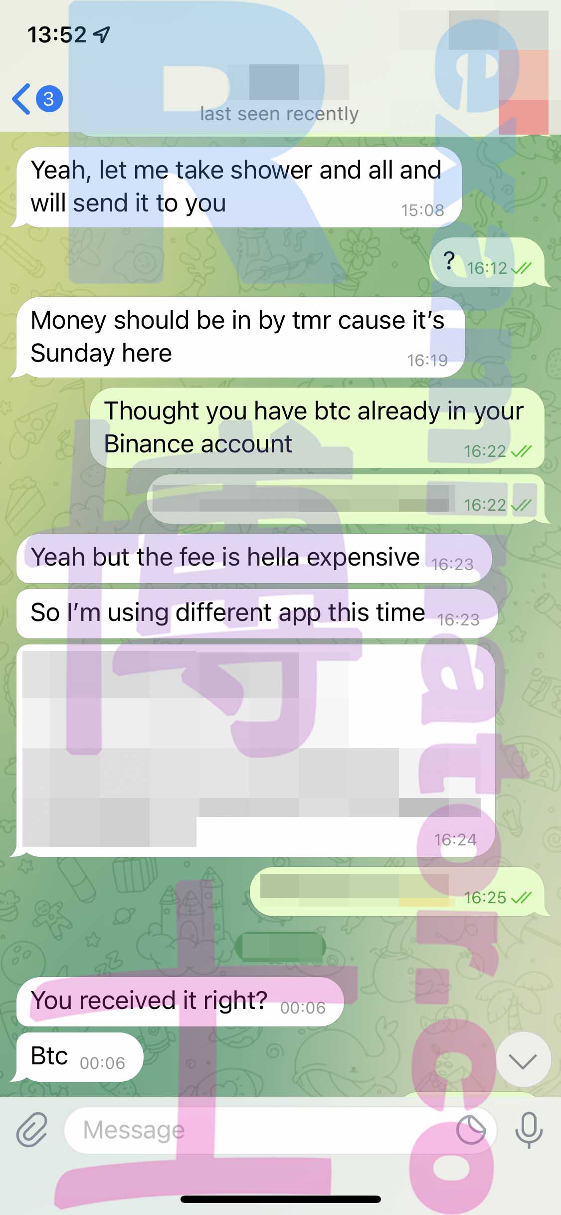 GRE代考保分成功案例#321的与客户对话截图