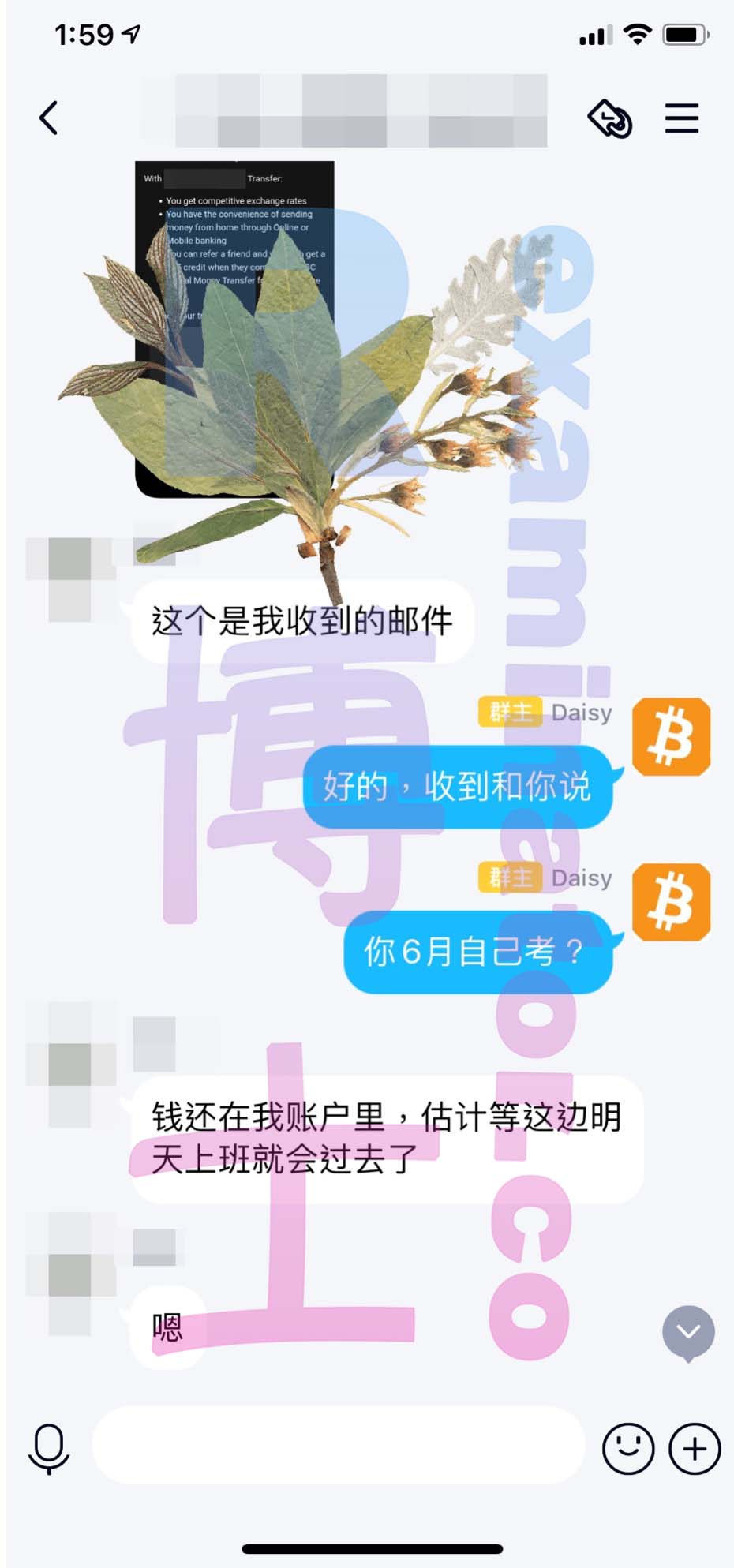 [LSAT代考保分]成功案例#85的对话截图