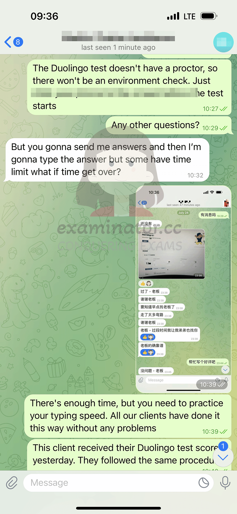 duolingo english test cheating preparation