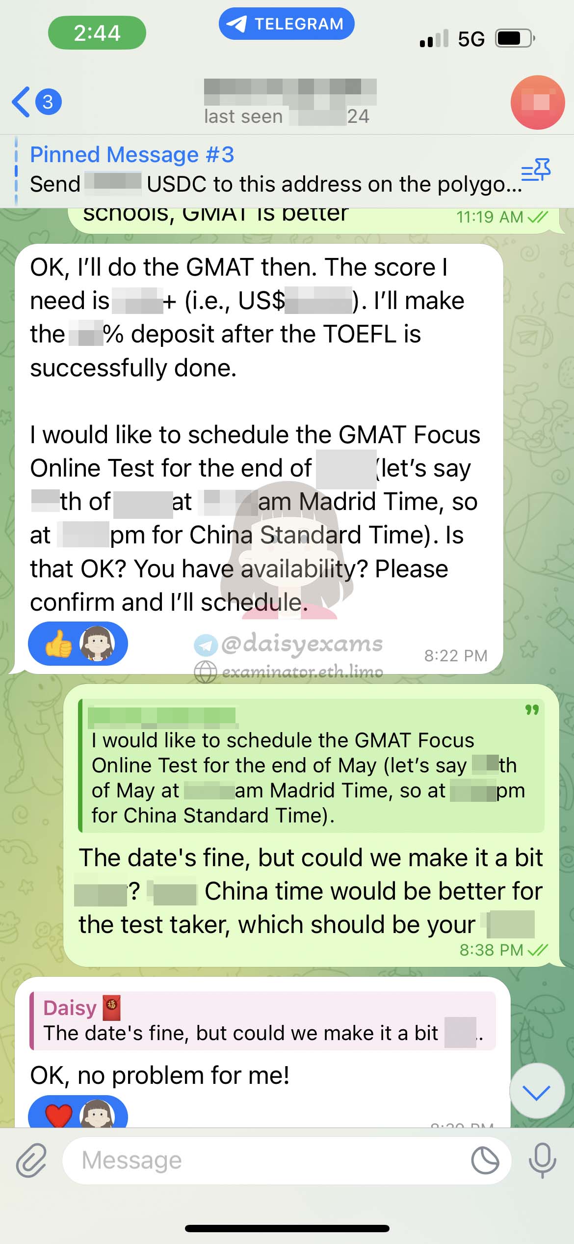 西班牙托福GMAT代考作弊