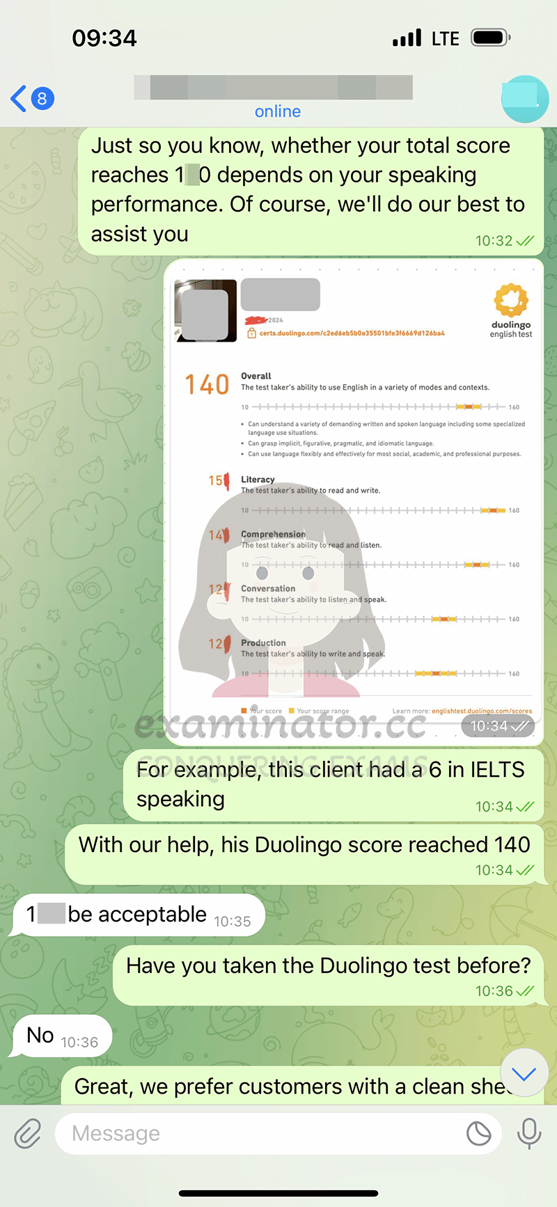duolingo english test cheating proxy testing speaking section