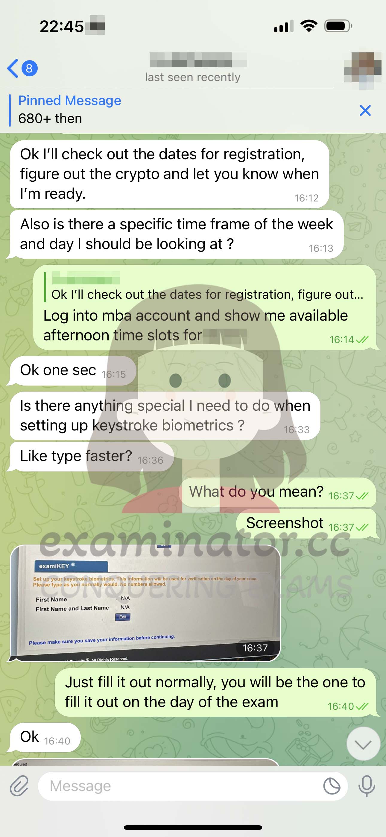 [GMAT代考保分]成功案例#363的对话截图