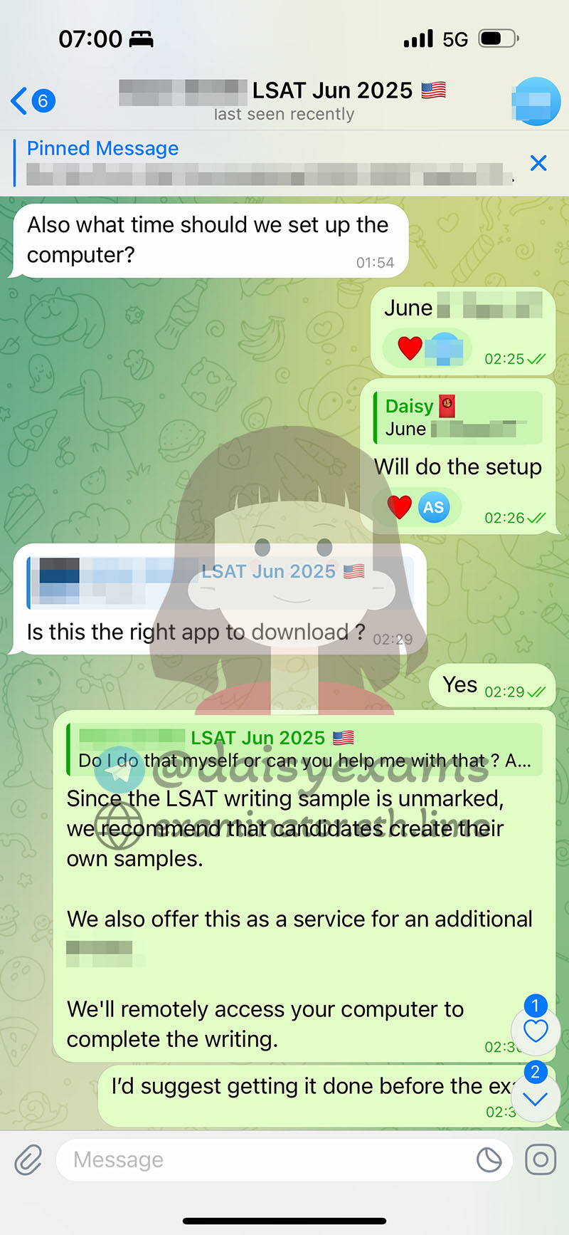 2025年6月 LSAT 代考：写作样本