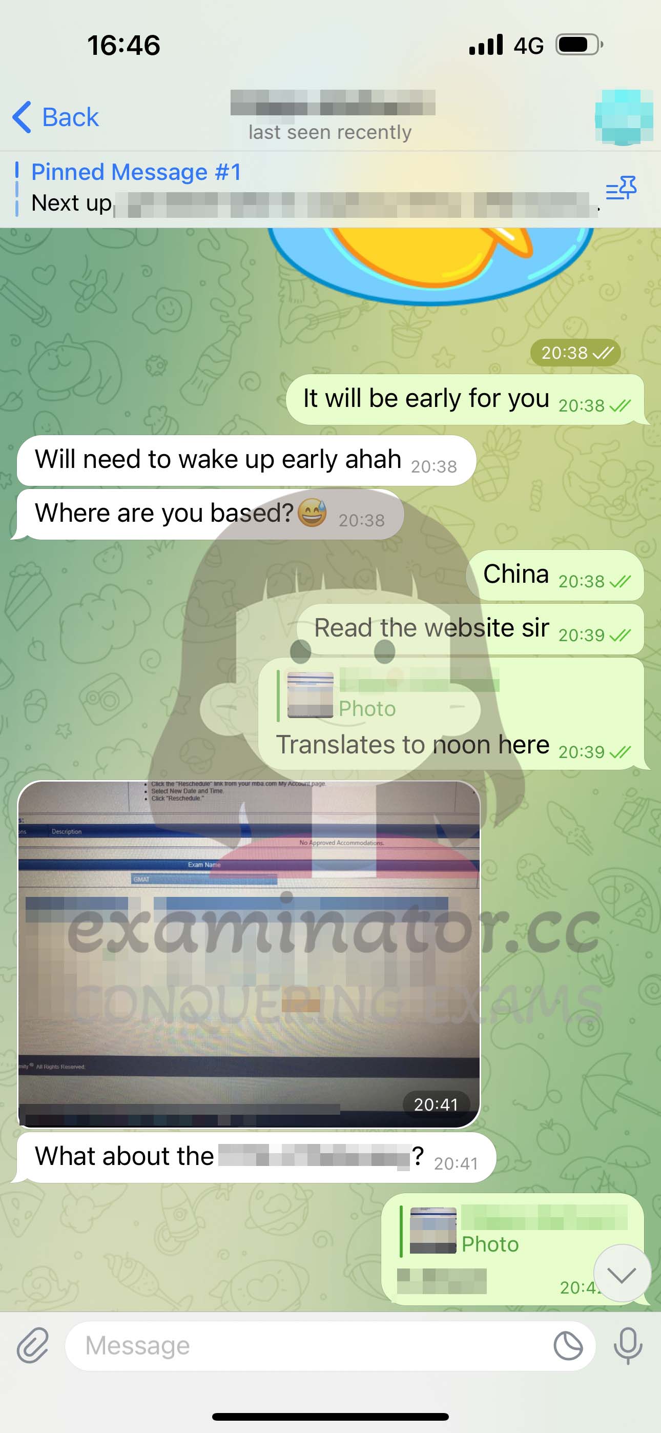 [GMAT代考保分]成功案例#345的对话截图