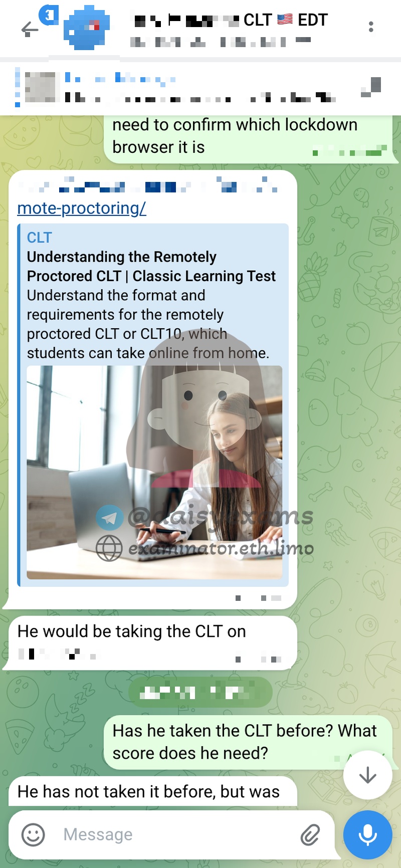 SAT/ACT替代方案:CLT代考支持上线— 一位学生如何从SAT失利到CLT107+逆袭案例