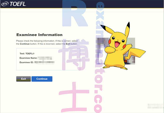 托福家庭版代考过程