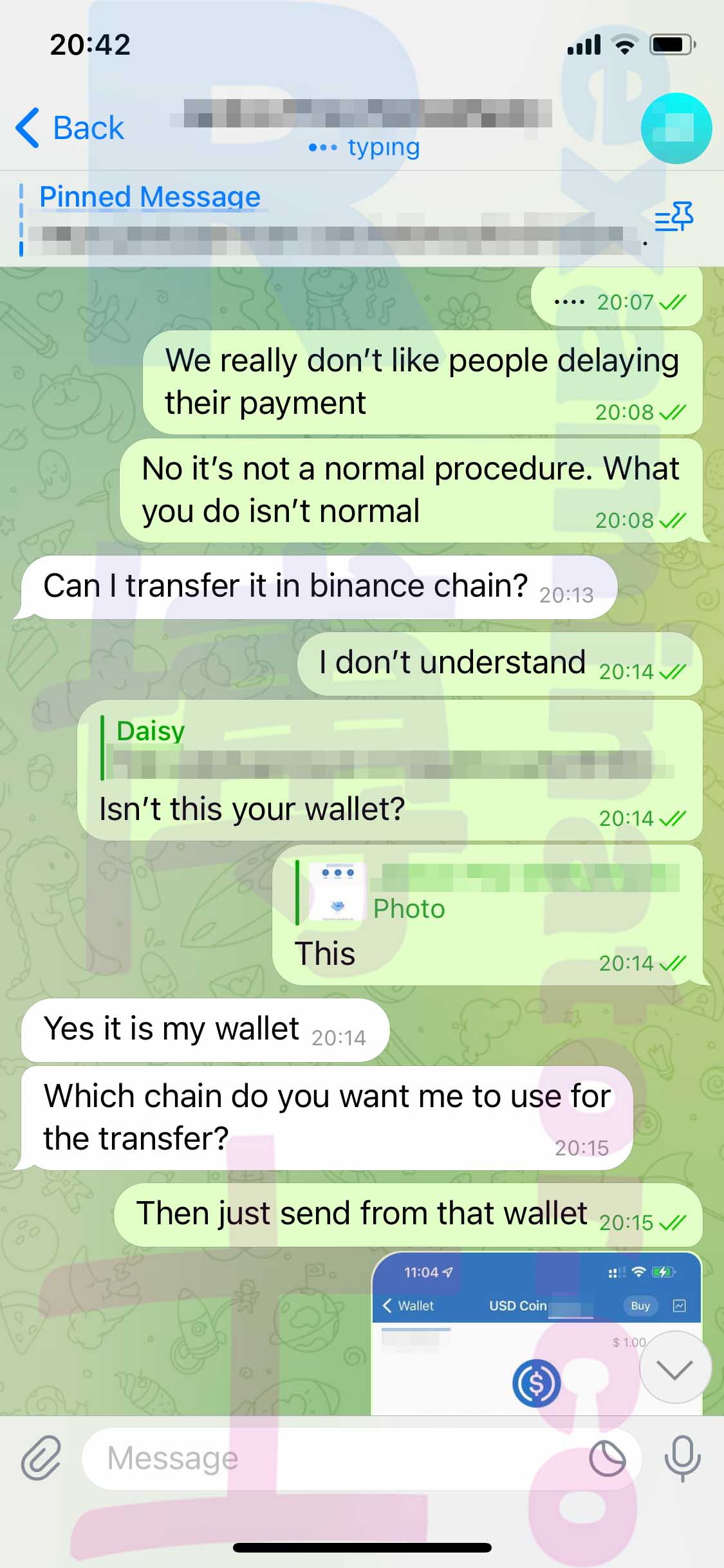 GMAT代考保分成功案例#487的与客户对话截图