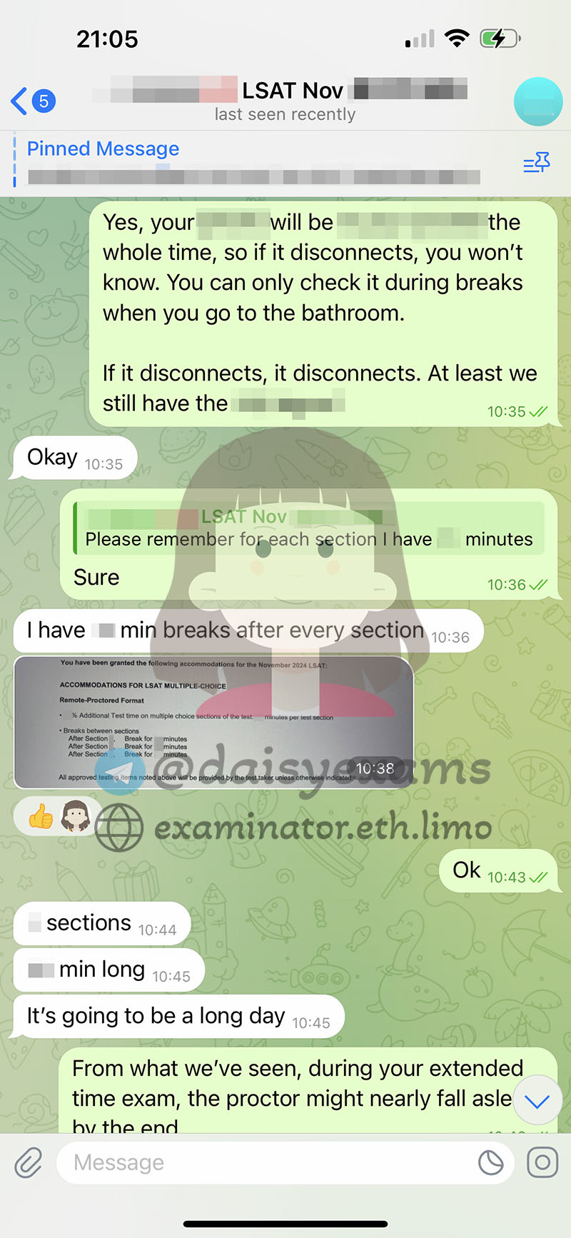 美国 LSAT 代考客户备考3