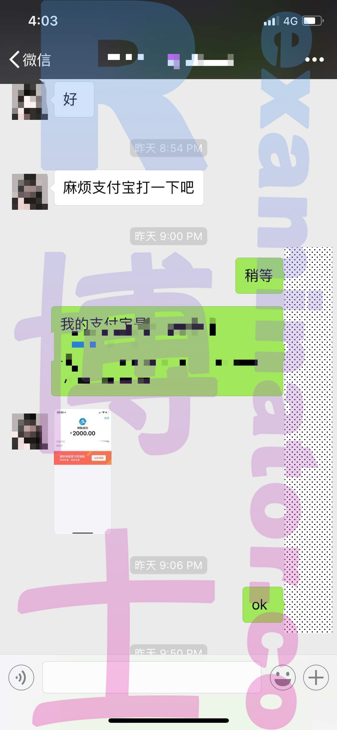 [托福代考保分]成功案例#5的对话截图