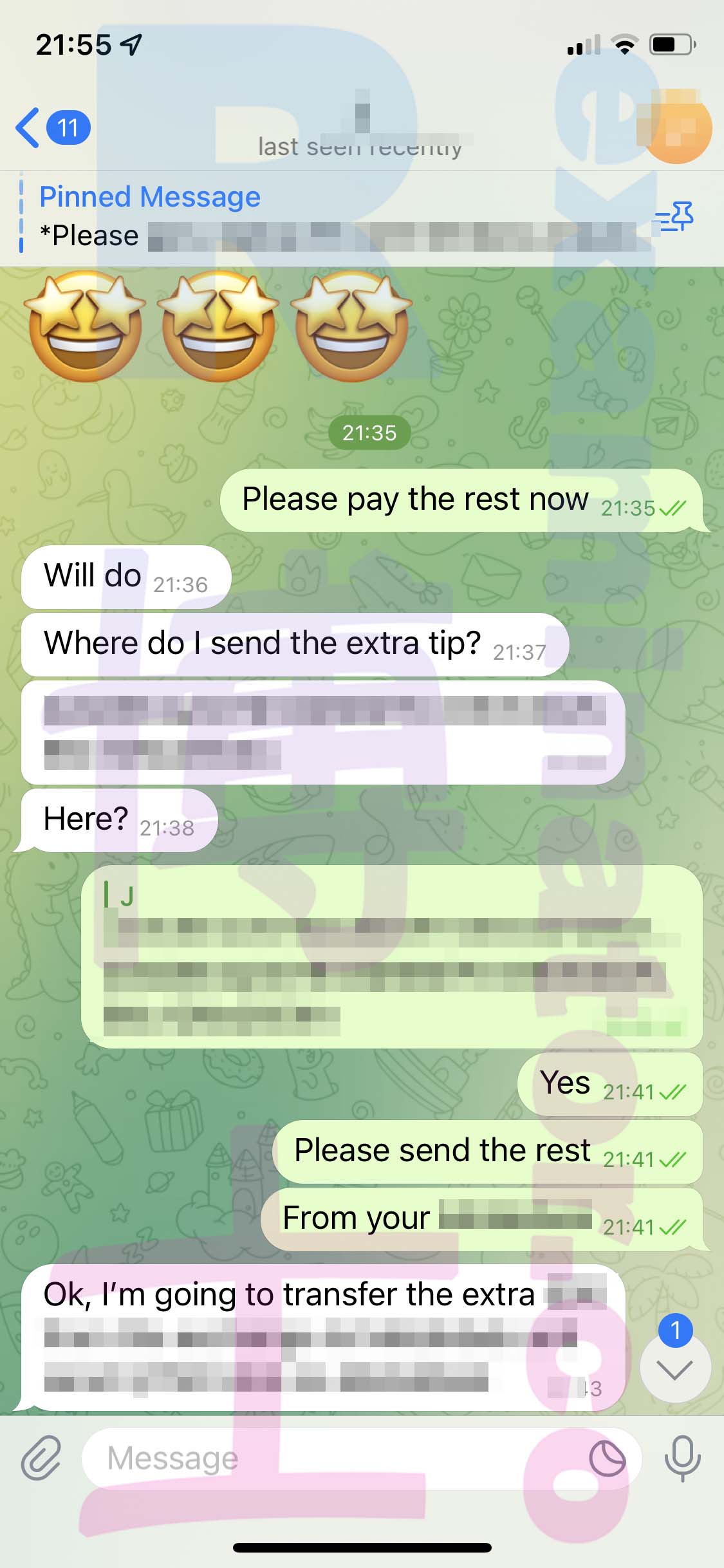 GMAT代考保分成功案例#459的与客户对话截图