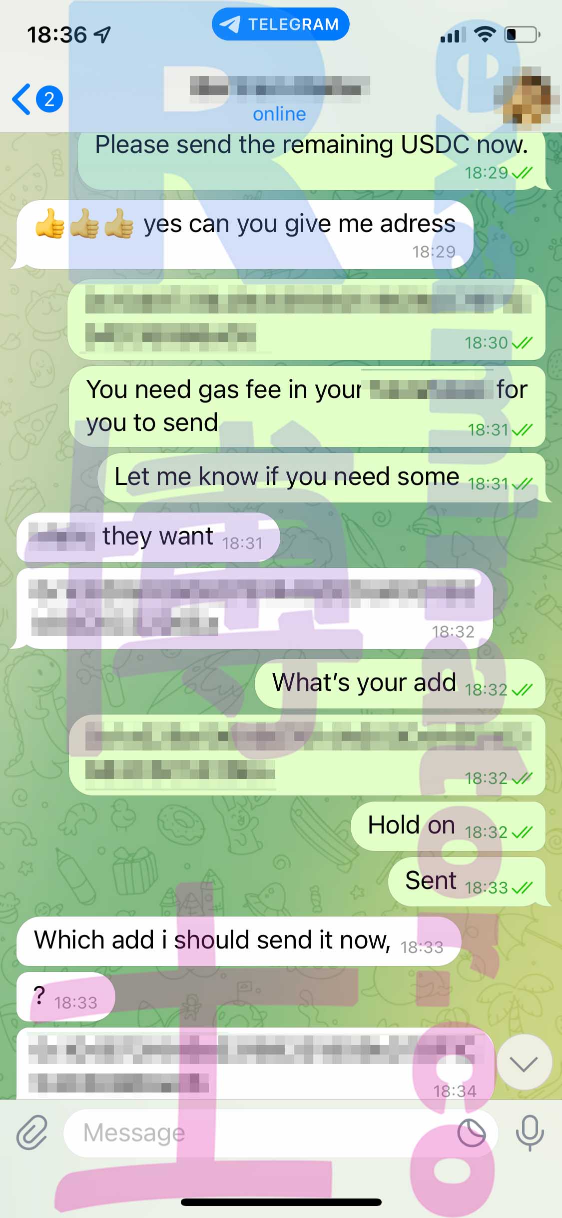 托福代考保分成功案例#381的与客户对话截图