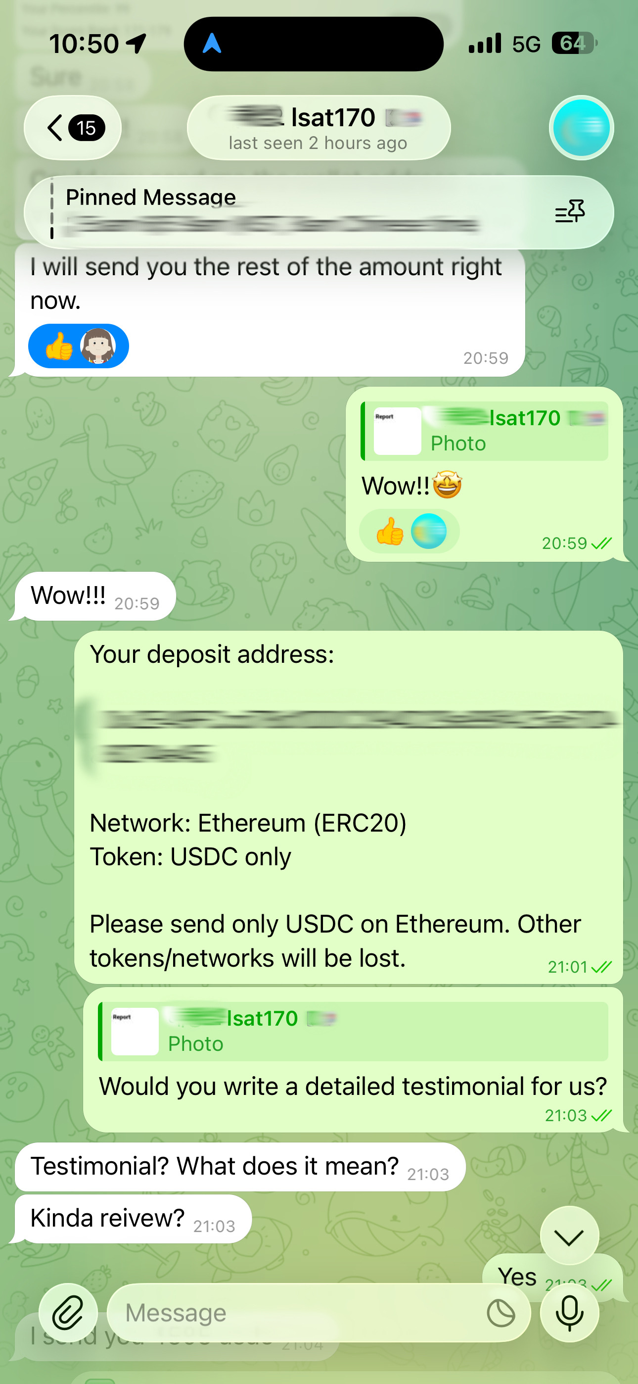 LSAT代考保分成功案例#750的与客户对话截图