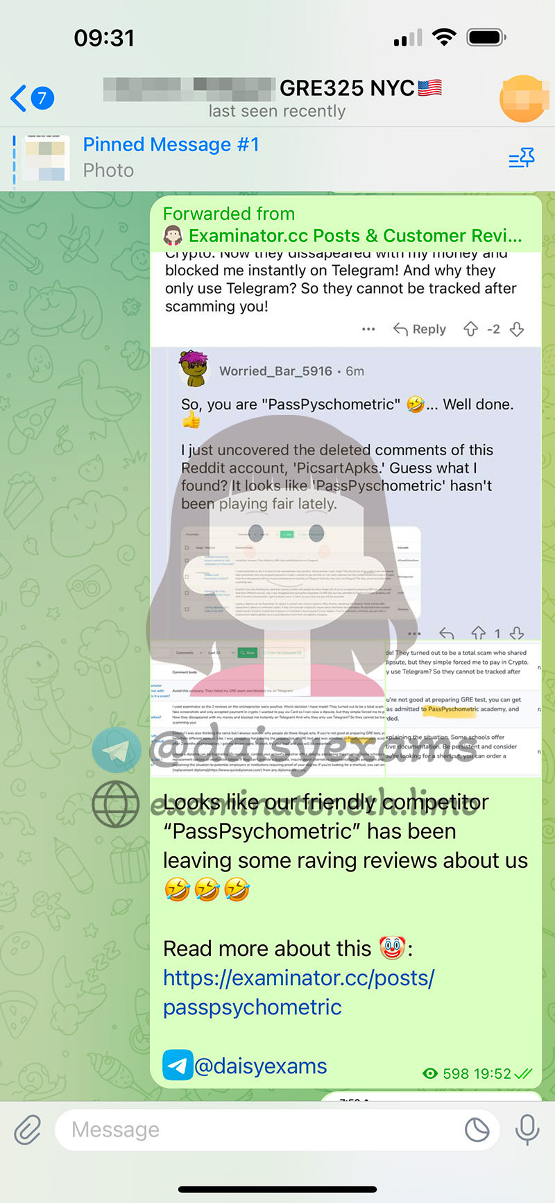 怀疑的 GRE保分客户克服了对 examinator 的欺诈指控