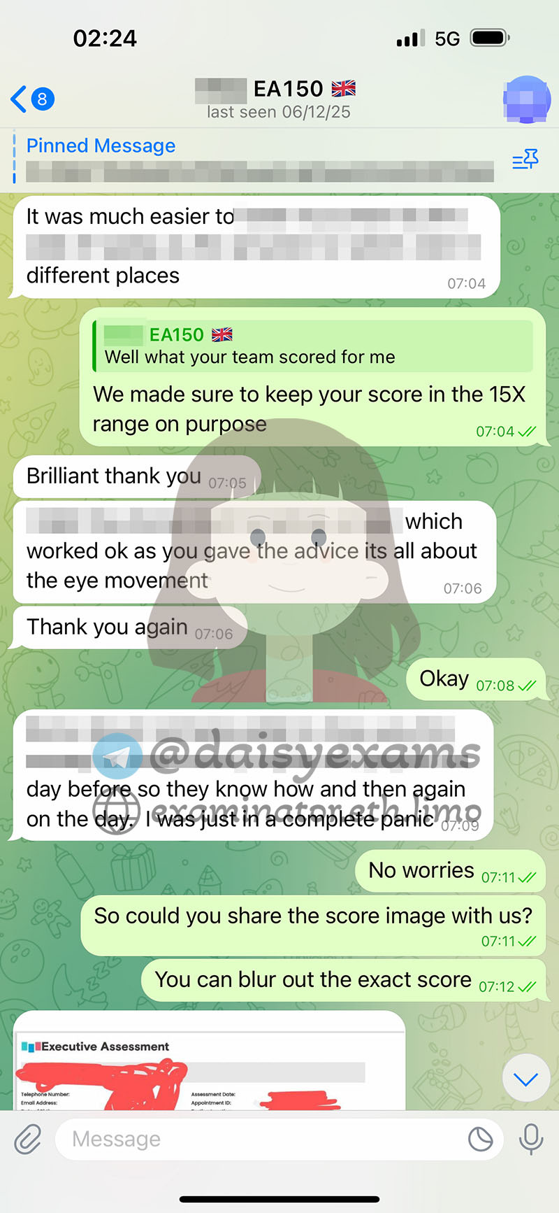EA 代考：成绩发布