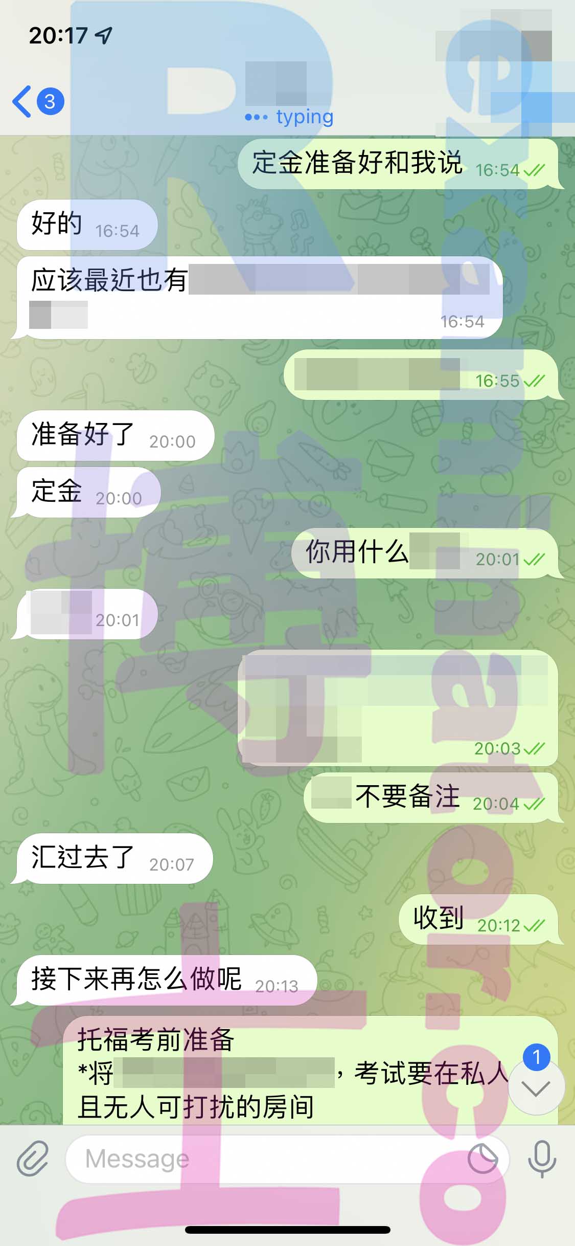 [托福代考保分]成功案例#175的对话截图