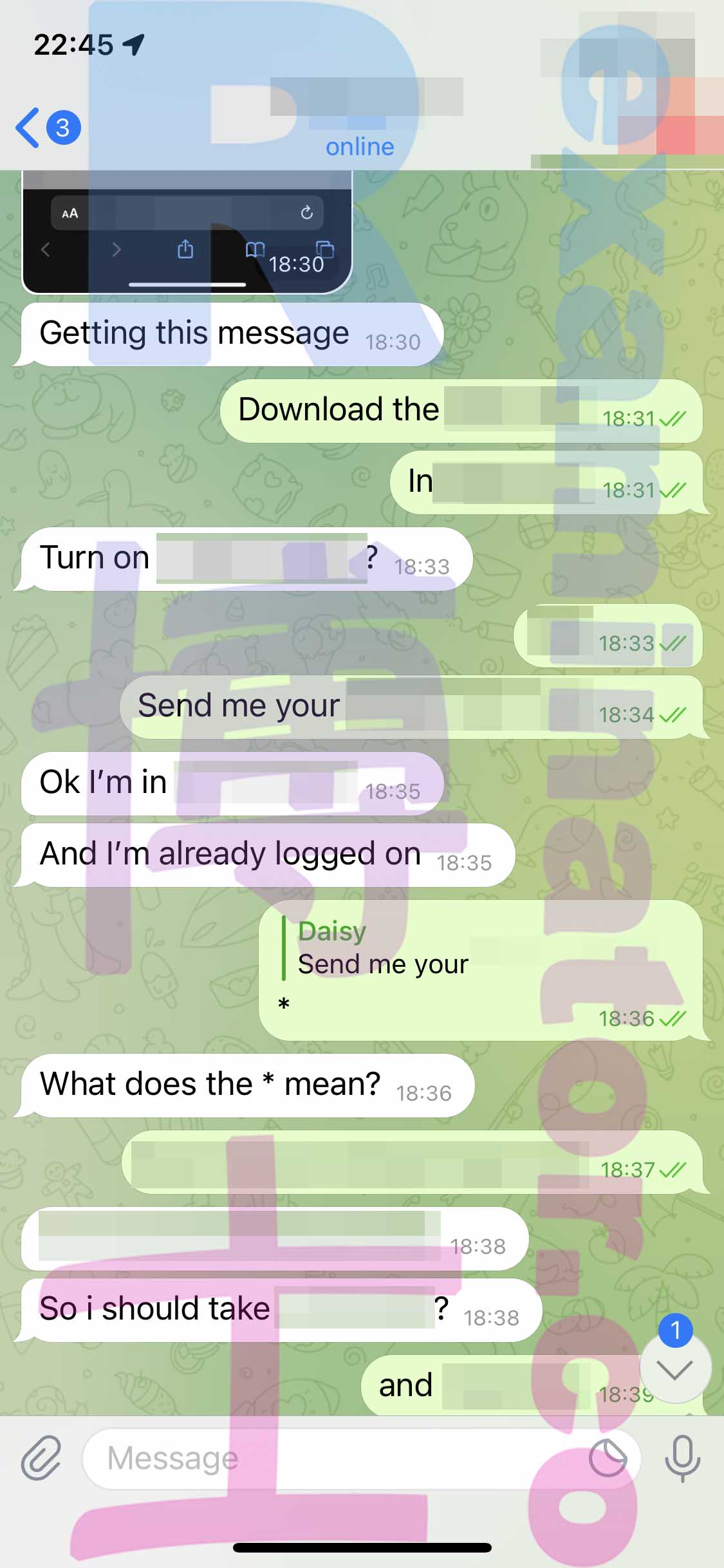 GMAT代考保分成功案例#319的与客户对话截图