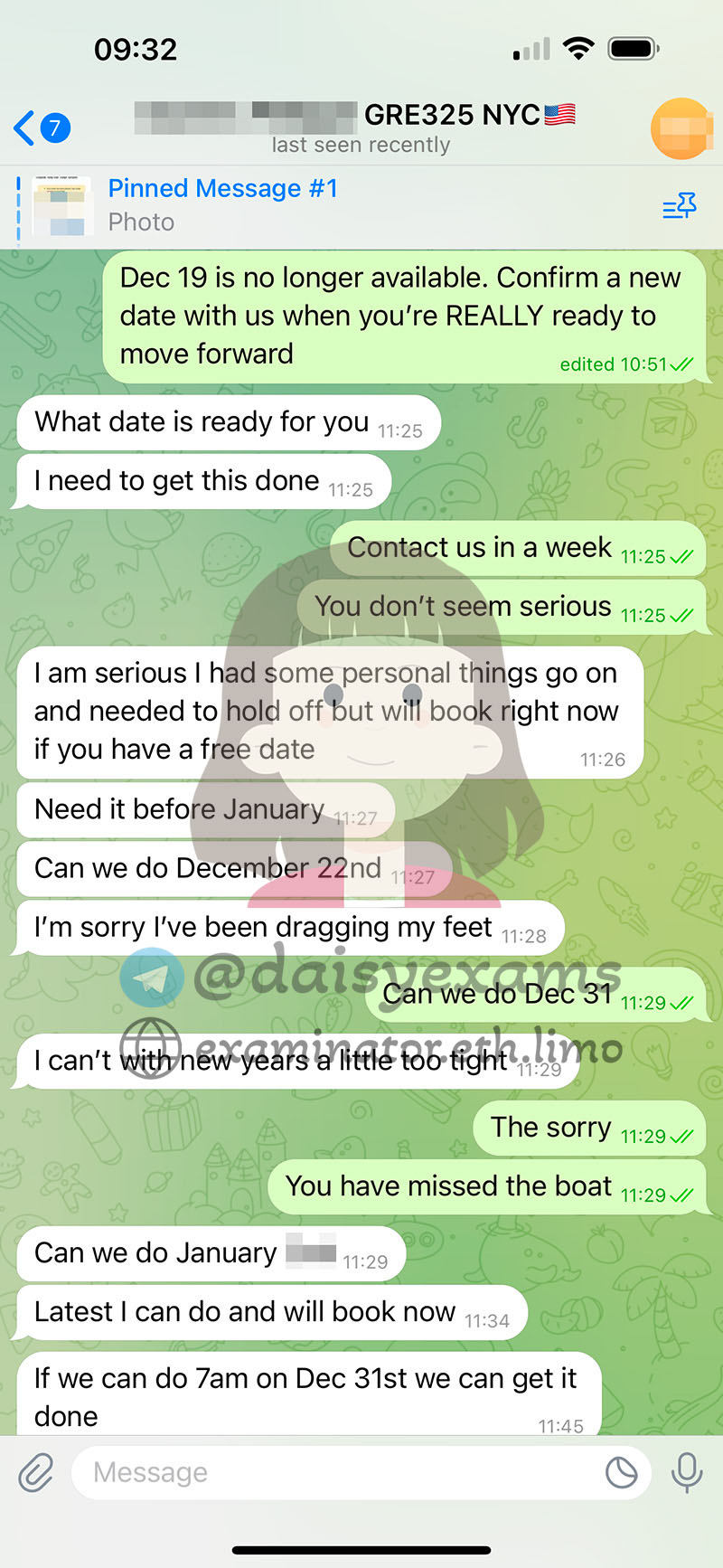 怀疑的 GRE保分客户克服了对 examinator 的欺诈指控
