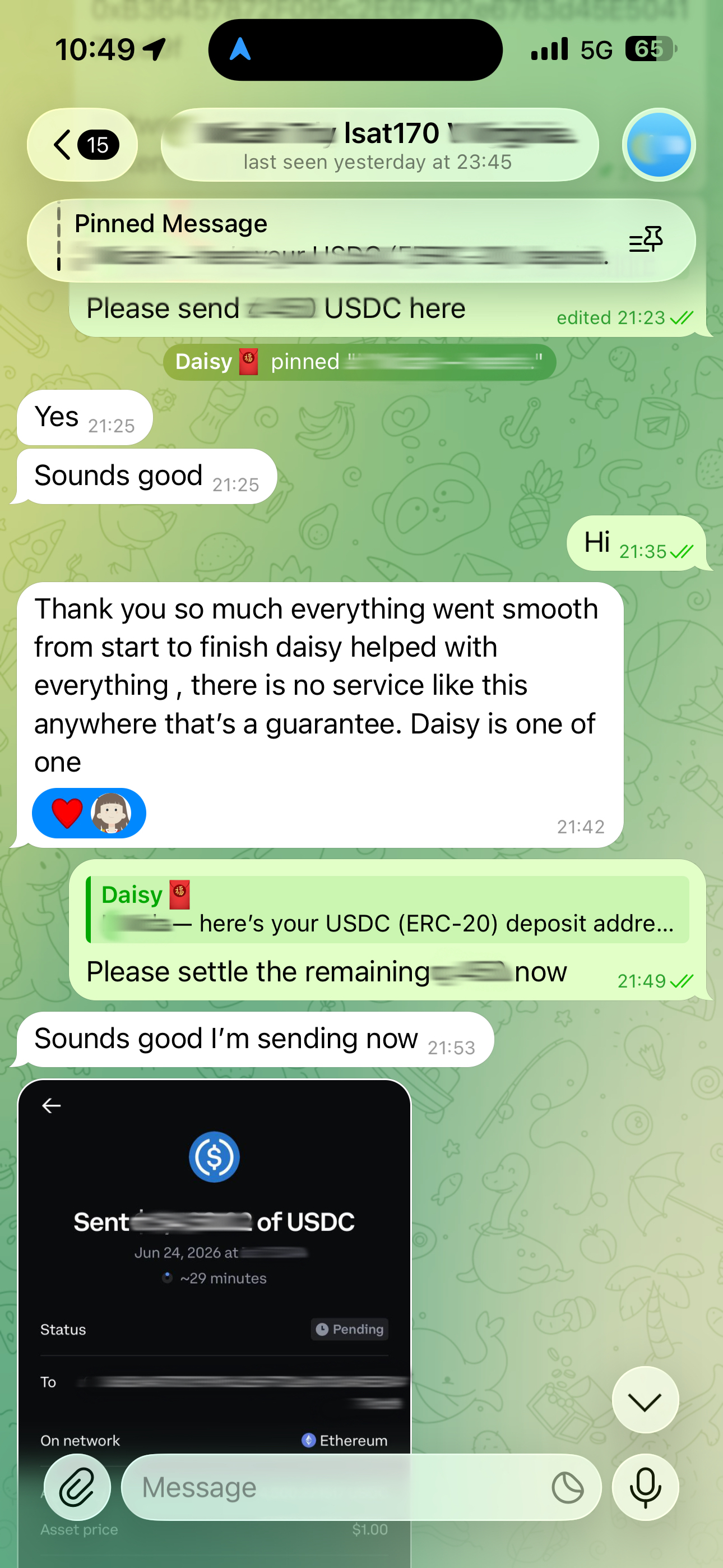 LSAT代考保分成功案例#750的与客户对话截图