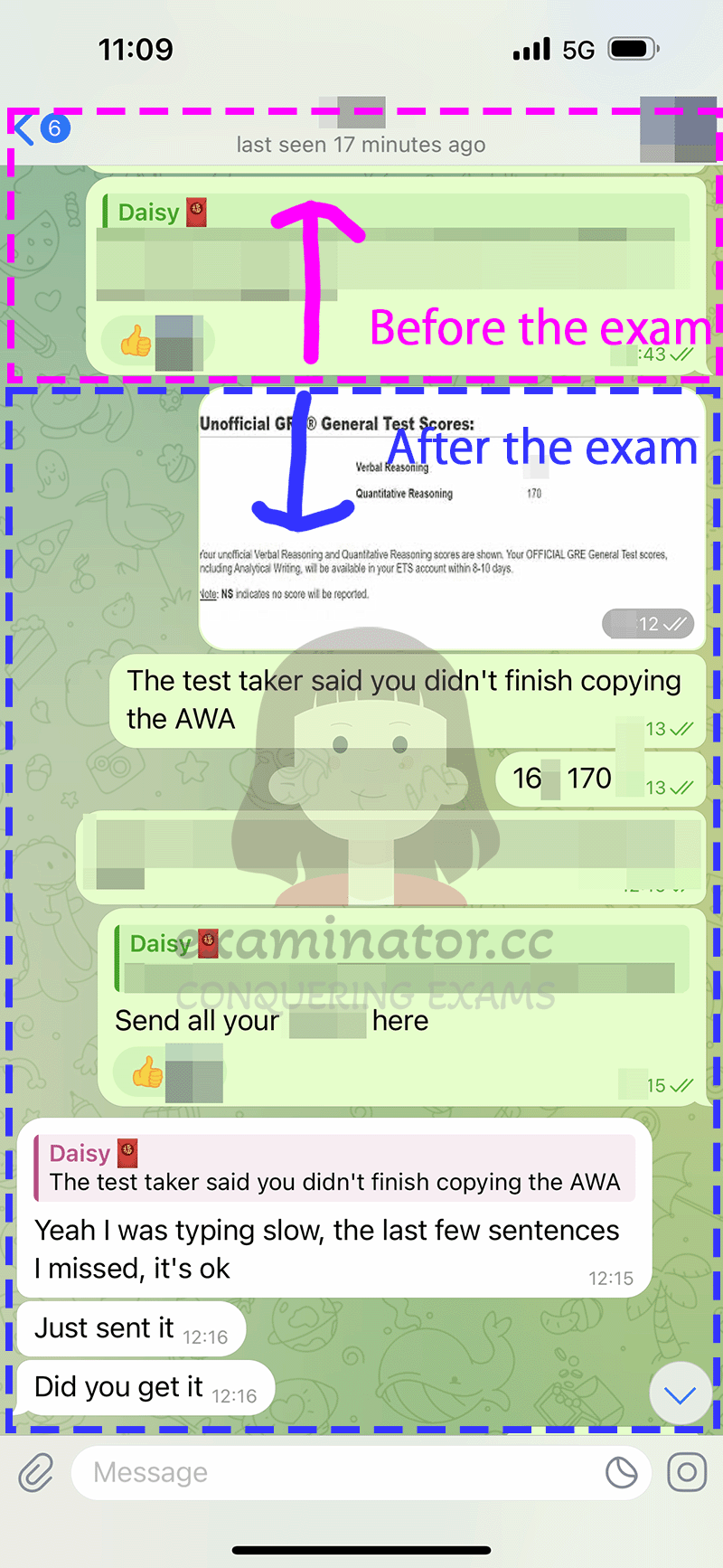 GRE proxy testing cheating writing service