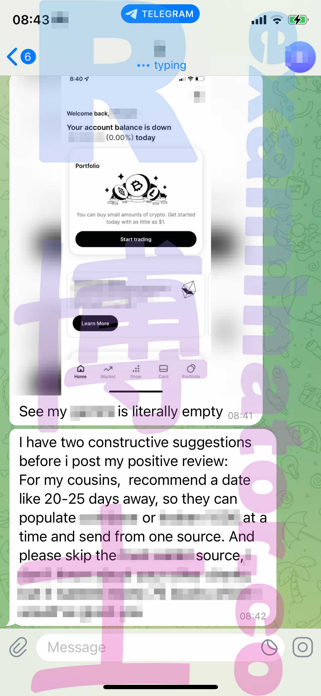GMAT代考保分成功案例#400的与客户对话截图