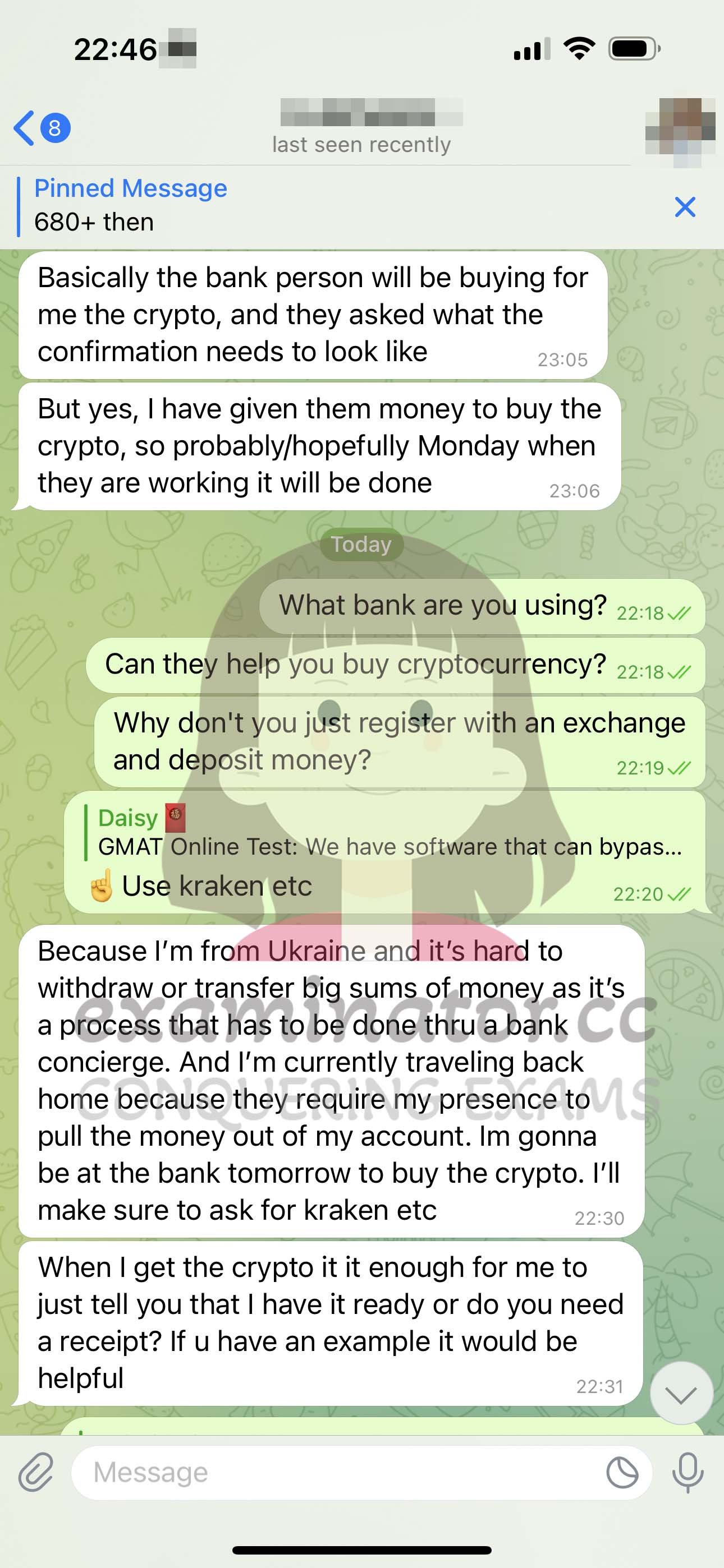[GMAT代考保分]成功案例#363的对话截图