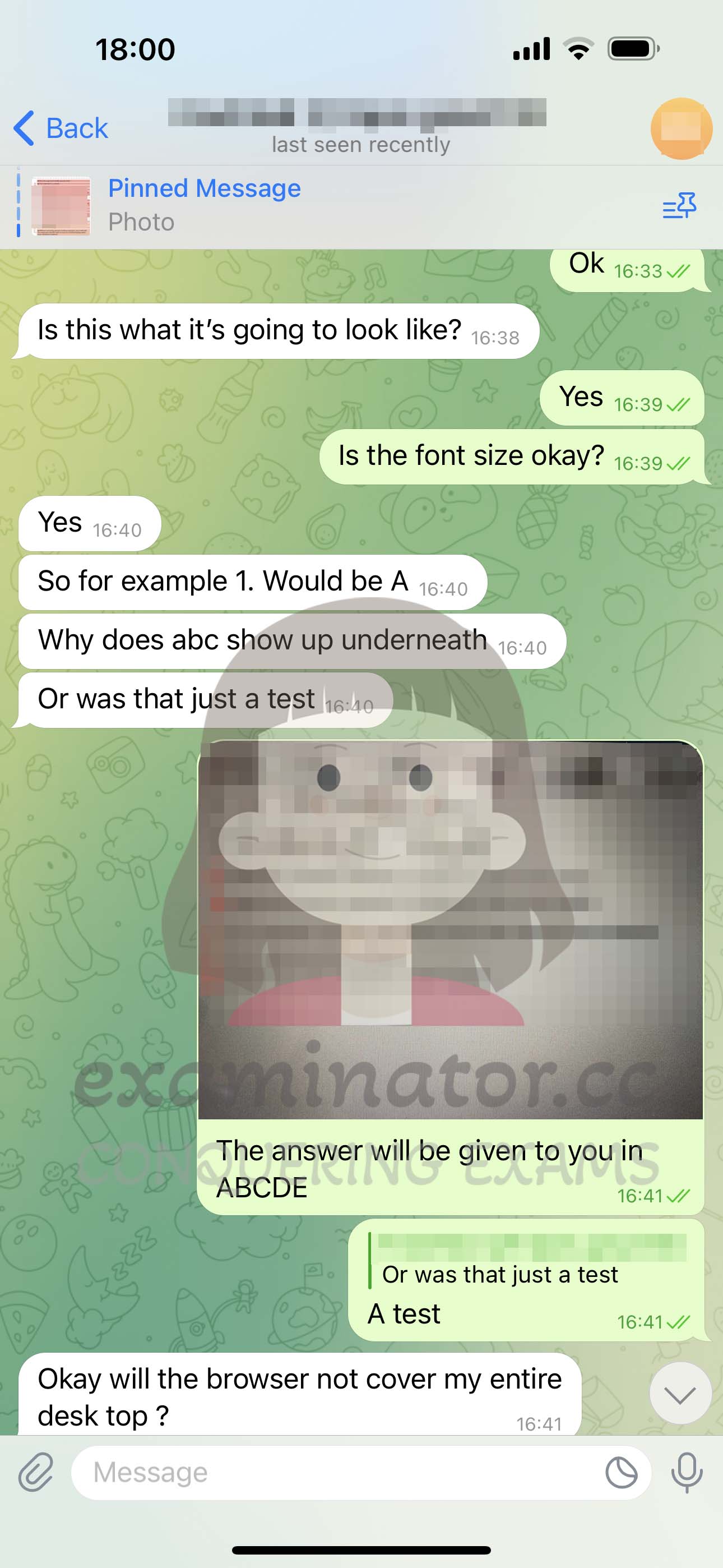 GMAT代考保分成功案例#556的与客户对话截图