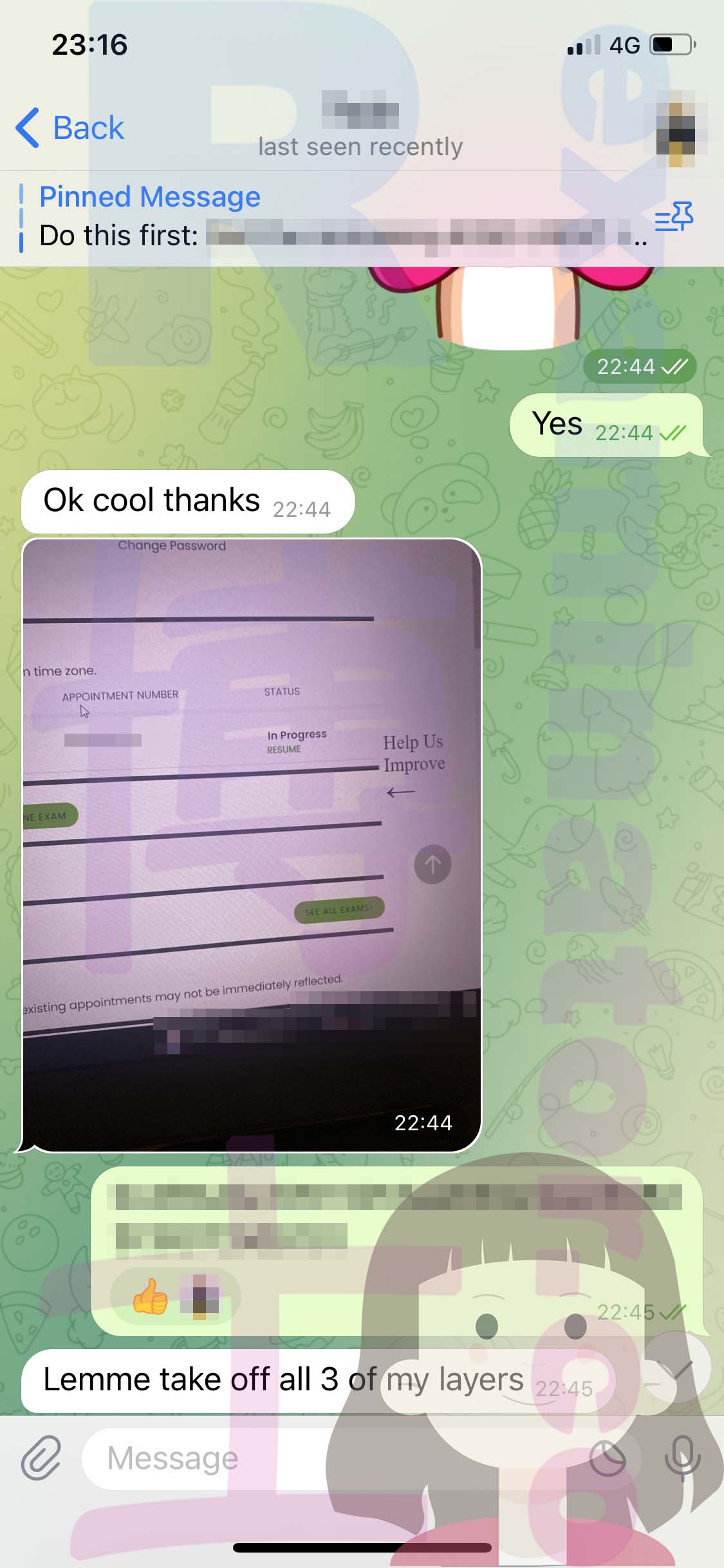 GMAT代考保分成功案例#531的与客户对话截图