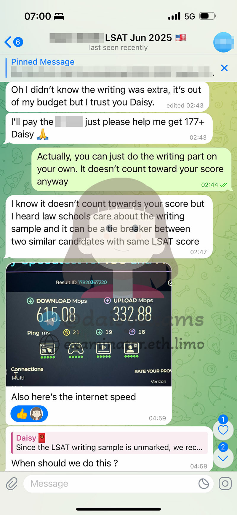 2025年6月 LSAT 代考：写作样本