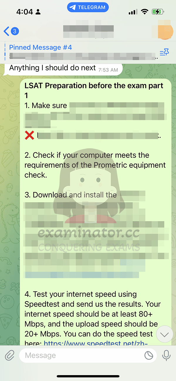 准备LSAT代考工作清单