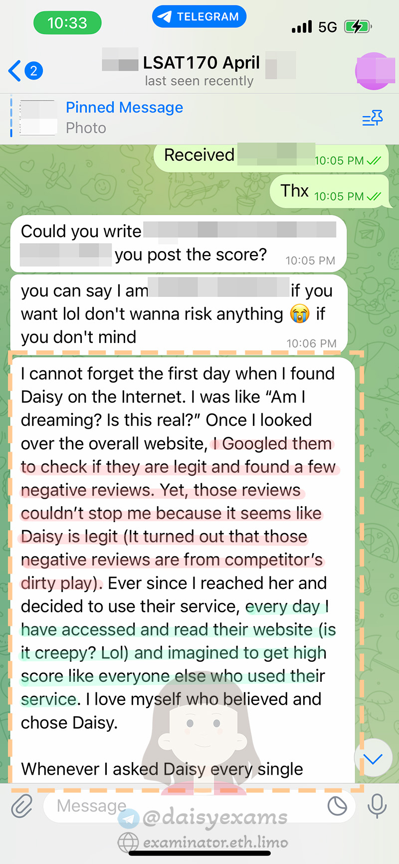 gre score cancel false alarm