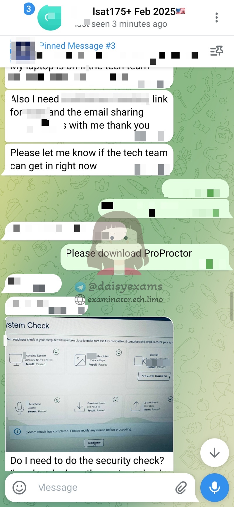 LSAT代考:监考设置检查