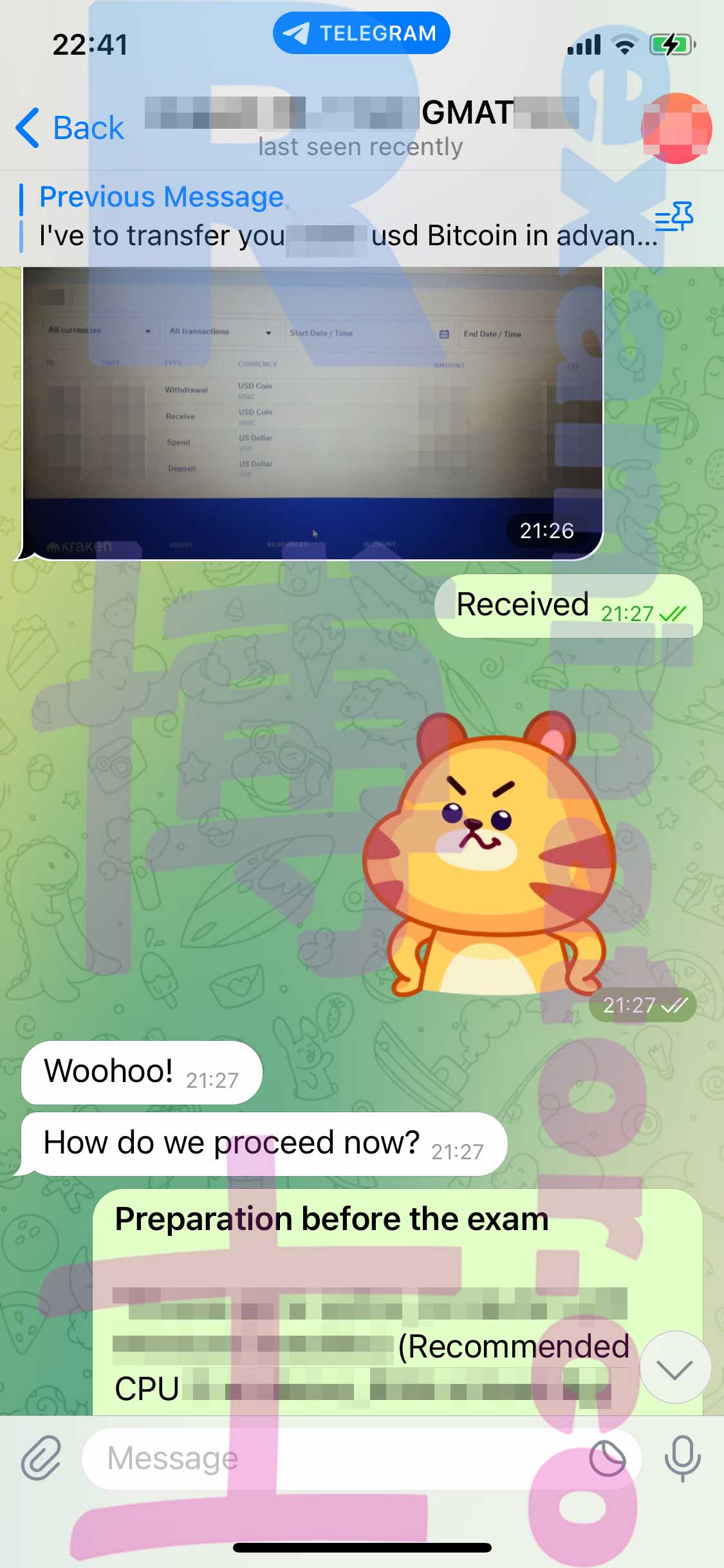 [GMAT代考保分]成功案例#238的对话截图