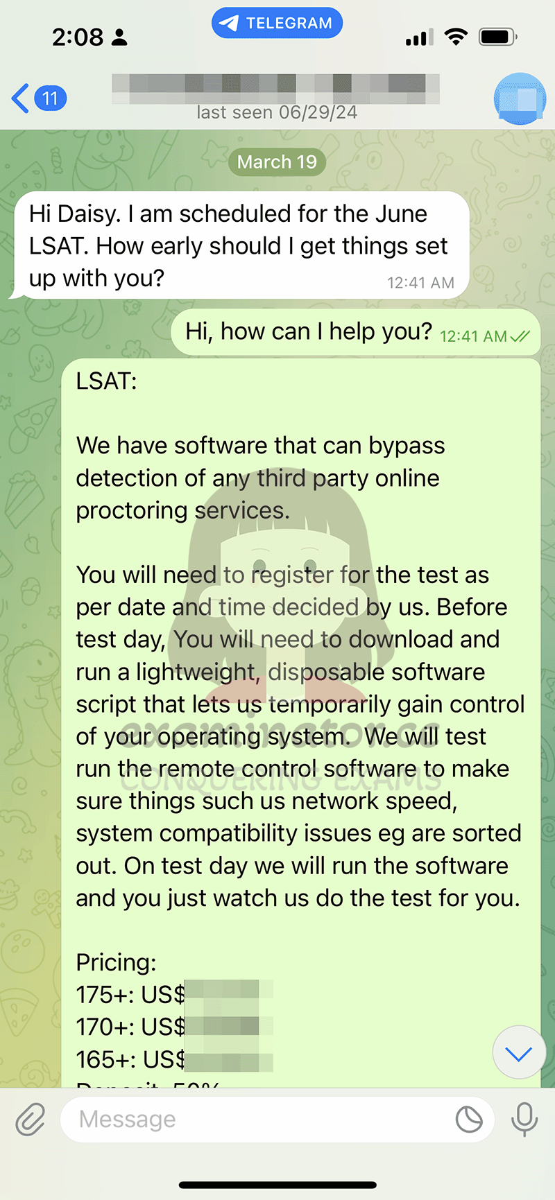 LSAT代考最初咨询