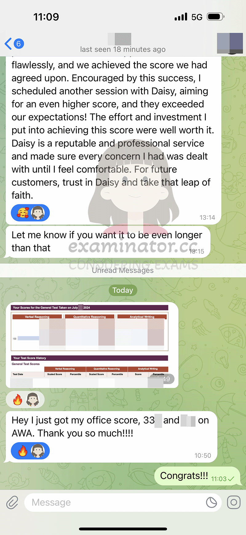 GRE proxy testing cheating testimonial