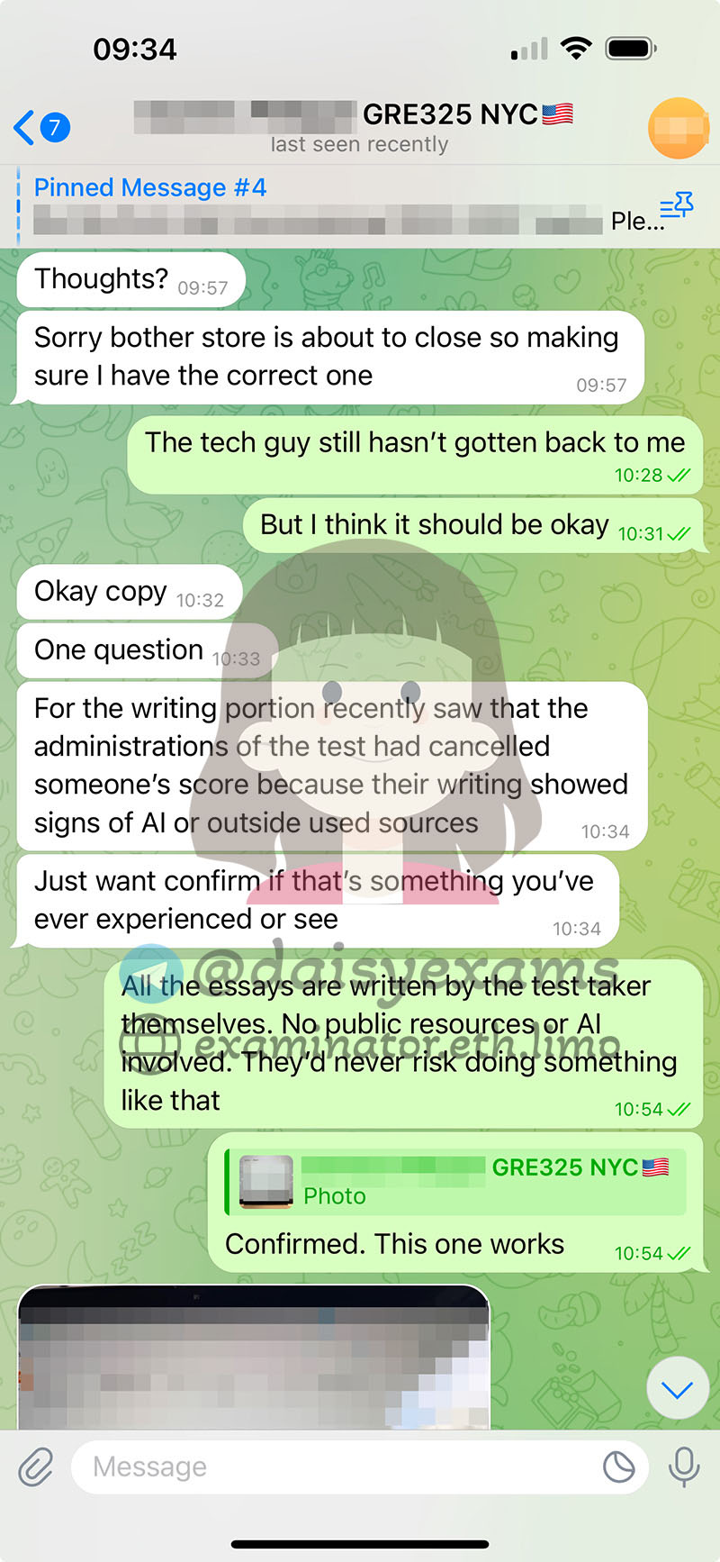 怀疑的 GRE保分客户克服了对 examinator 的欺诈指控