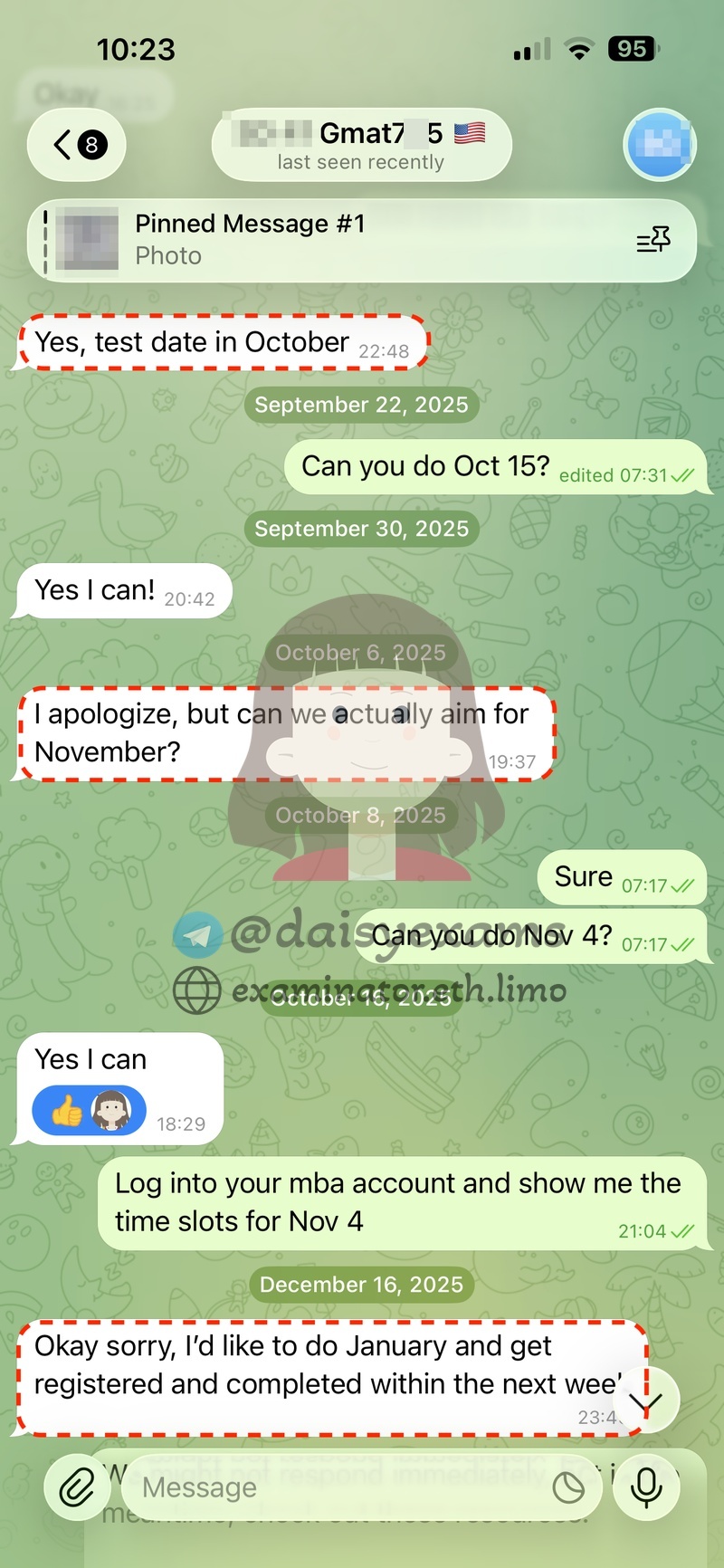 GMAT代考:考试日期改期