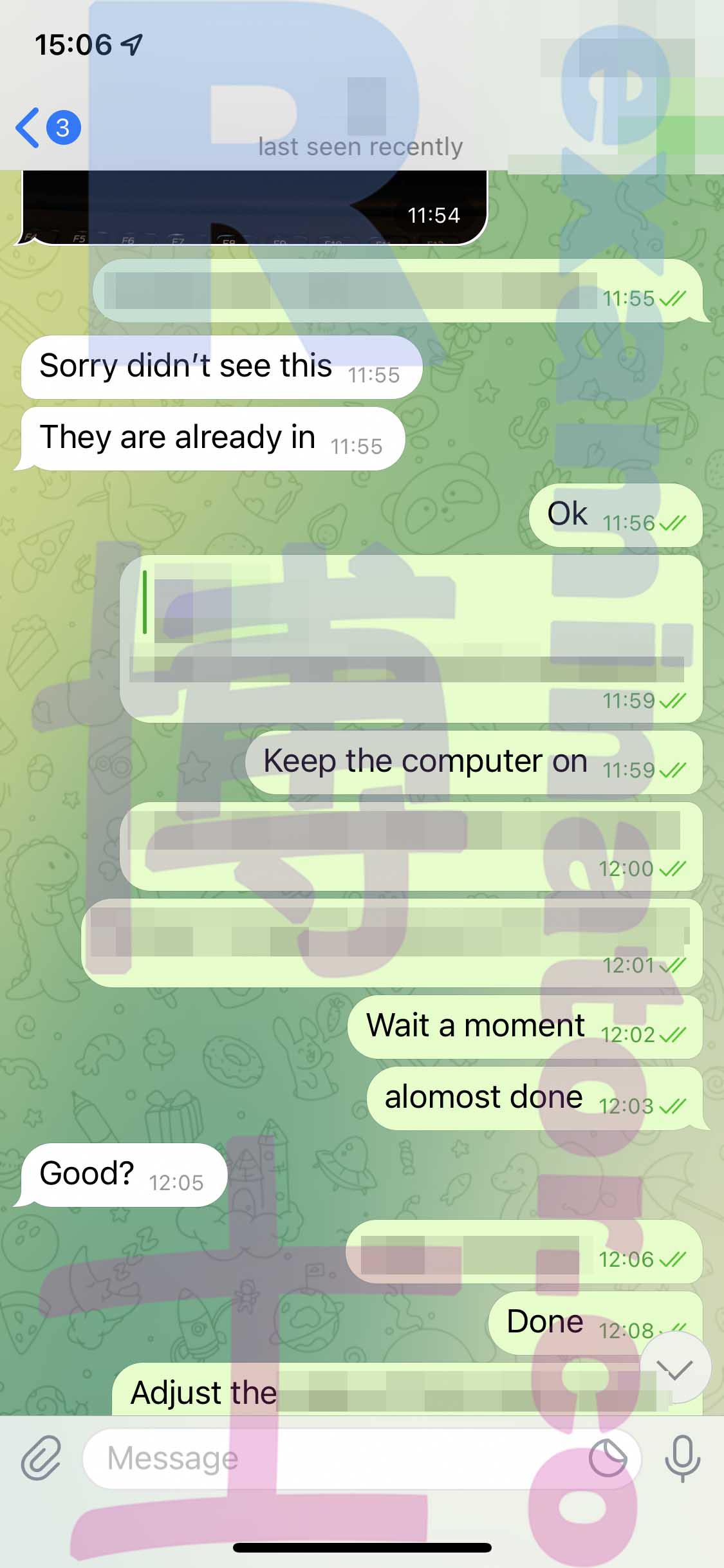 GMAT代考保分成功案例#304的与客户对话截图