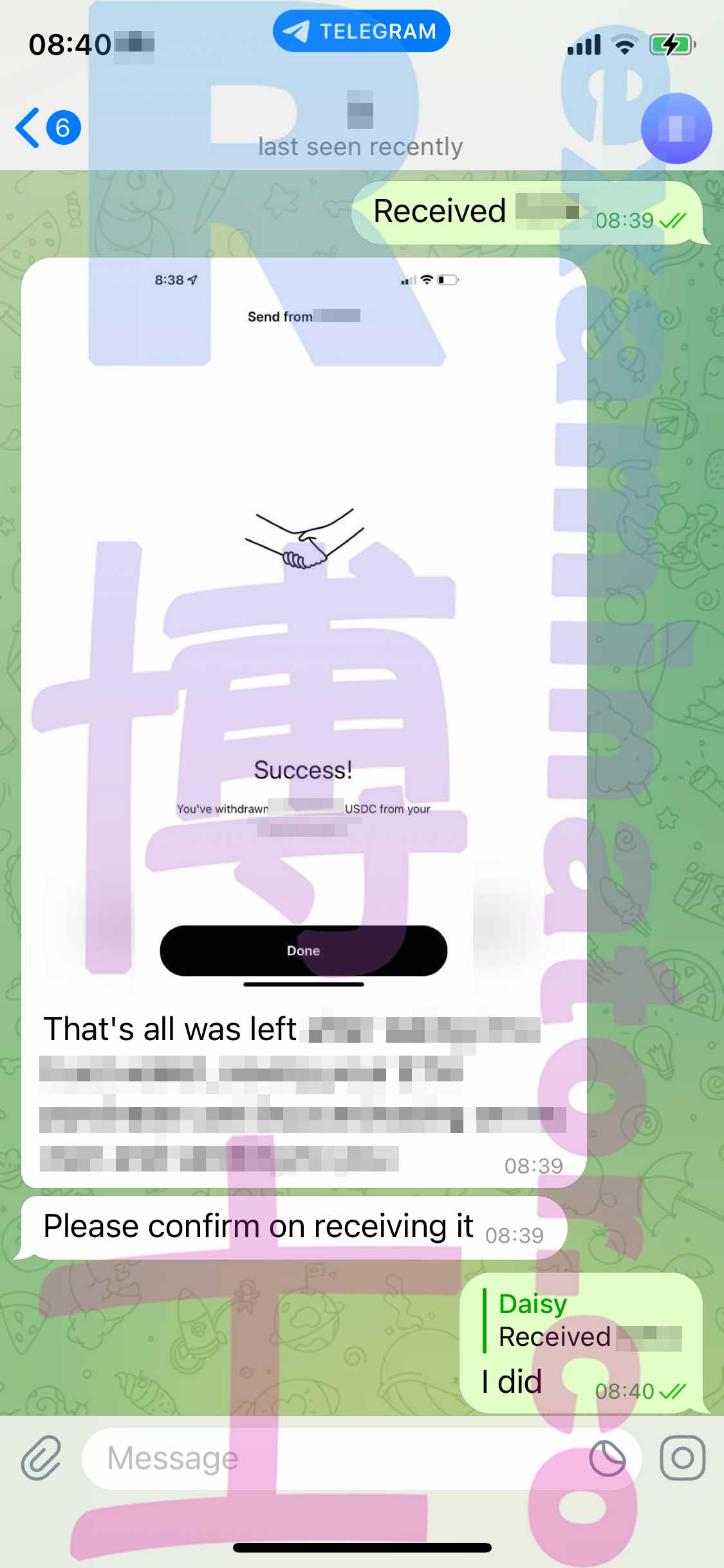 GMAT代考保分成功案例#400的与客户对话截图