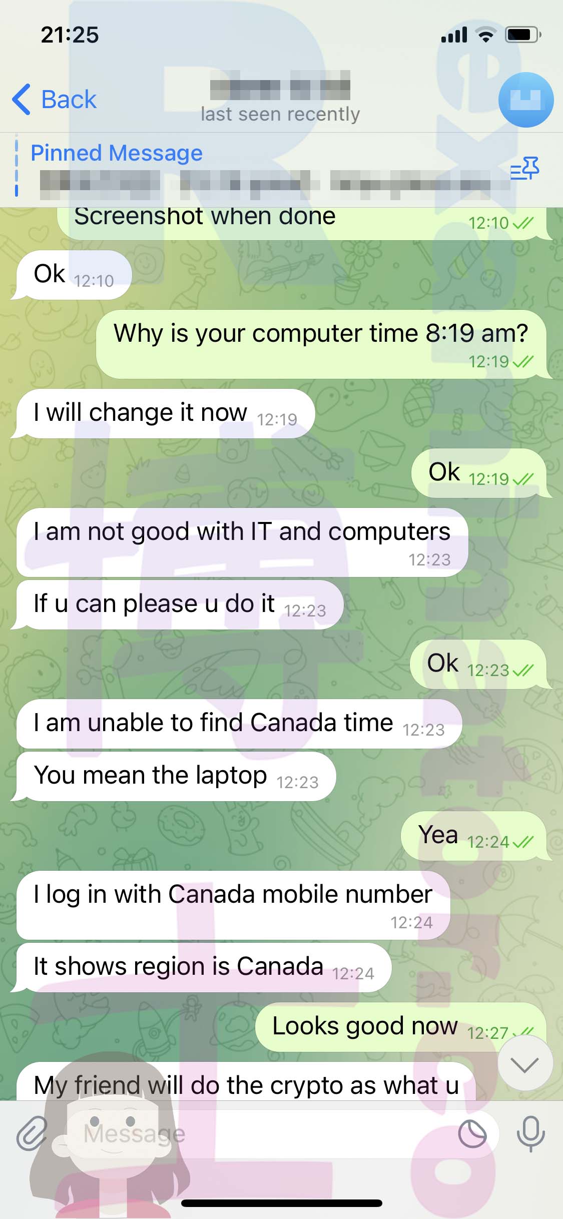 GRE代考保分成功案例#541的与客户对话截图