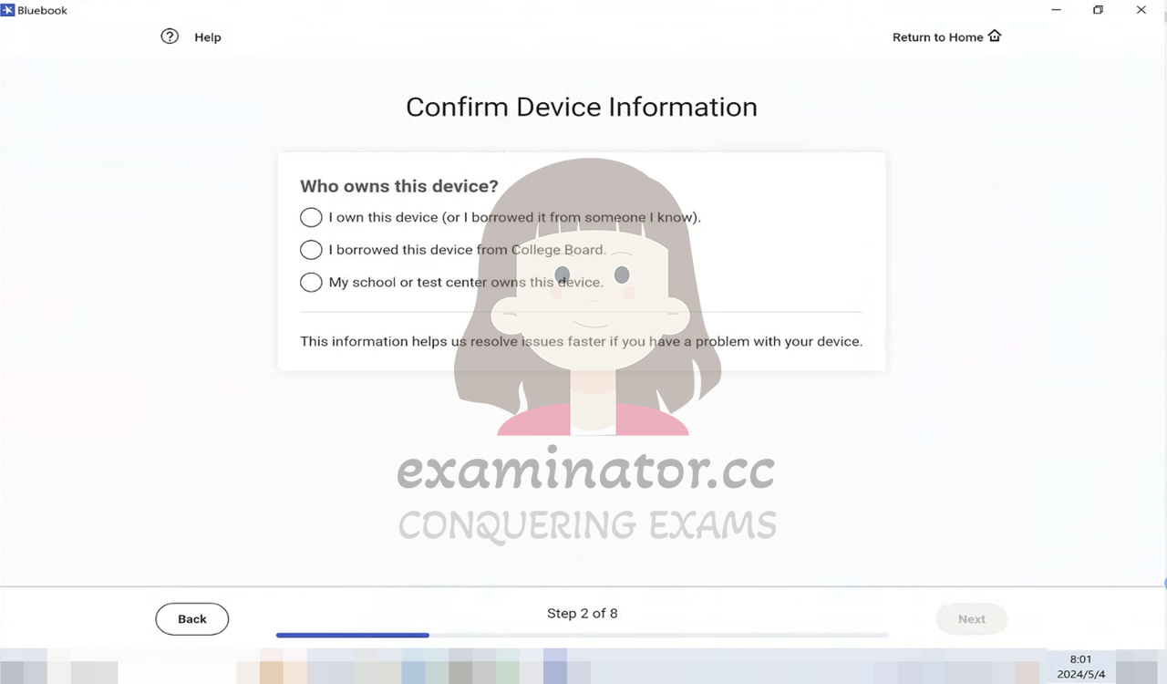SAT代考 STEP 2:确认SAT考试所使用的电脑设备。
