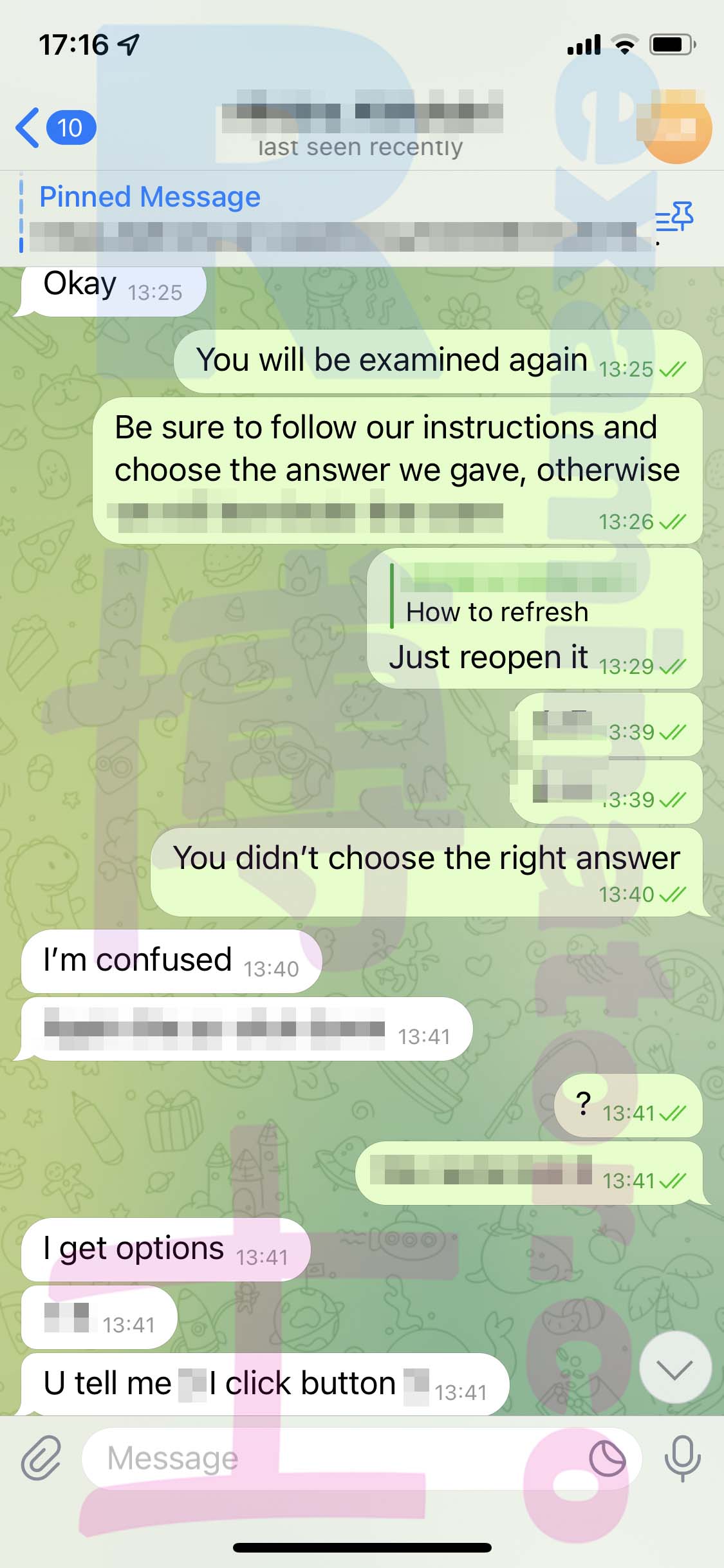 GMAT代考保分成功案例#465的与客户对话截图
