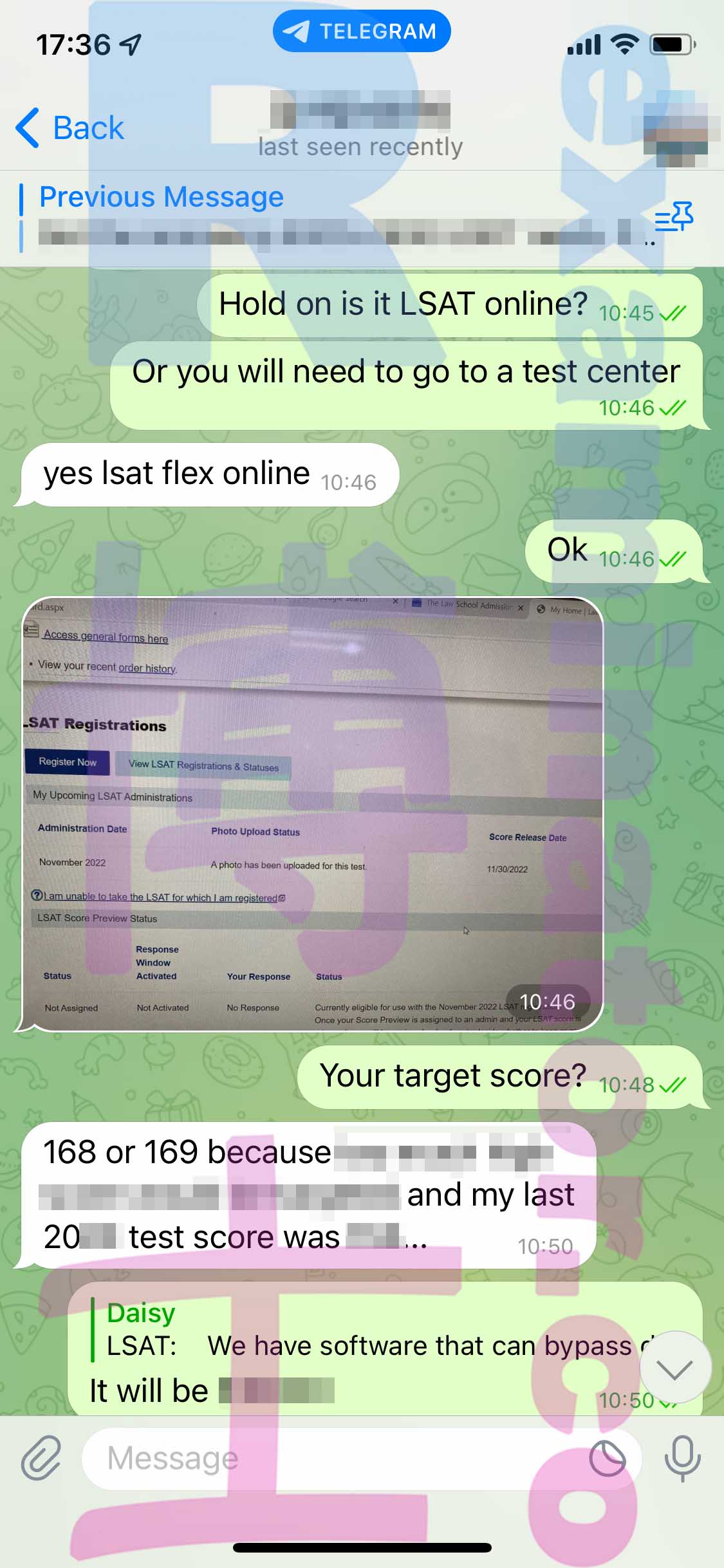 [代考保分动态]成功案例#262的对话截图