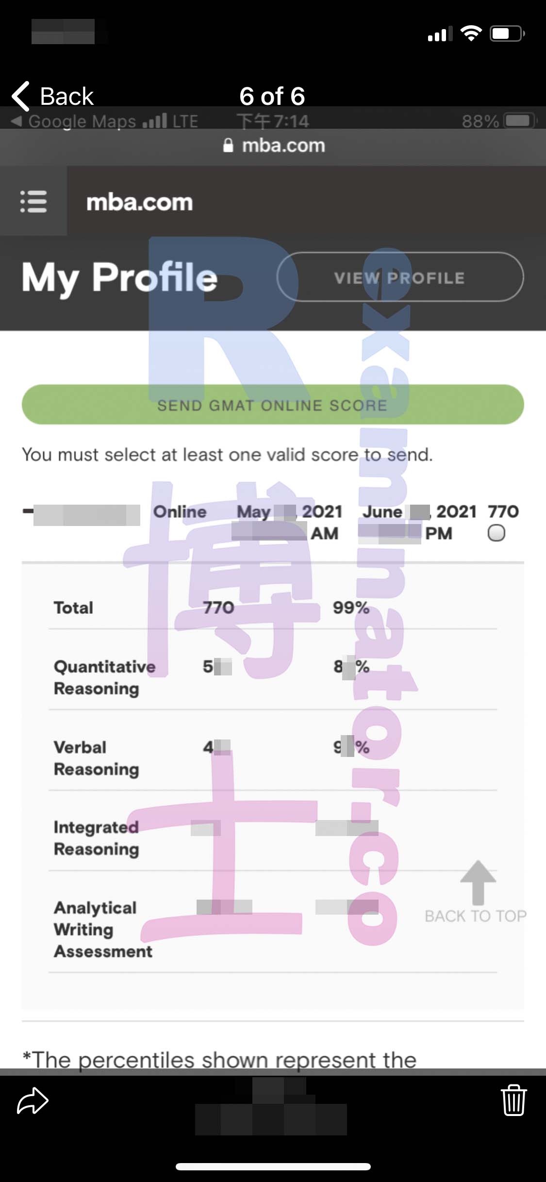 Congratulations to the student for scoring 770 on the GMAT surrogacy exam. The teacher's strength is indeed so stable!
