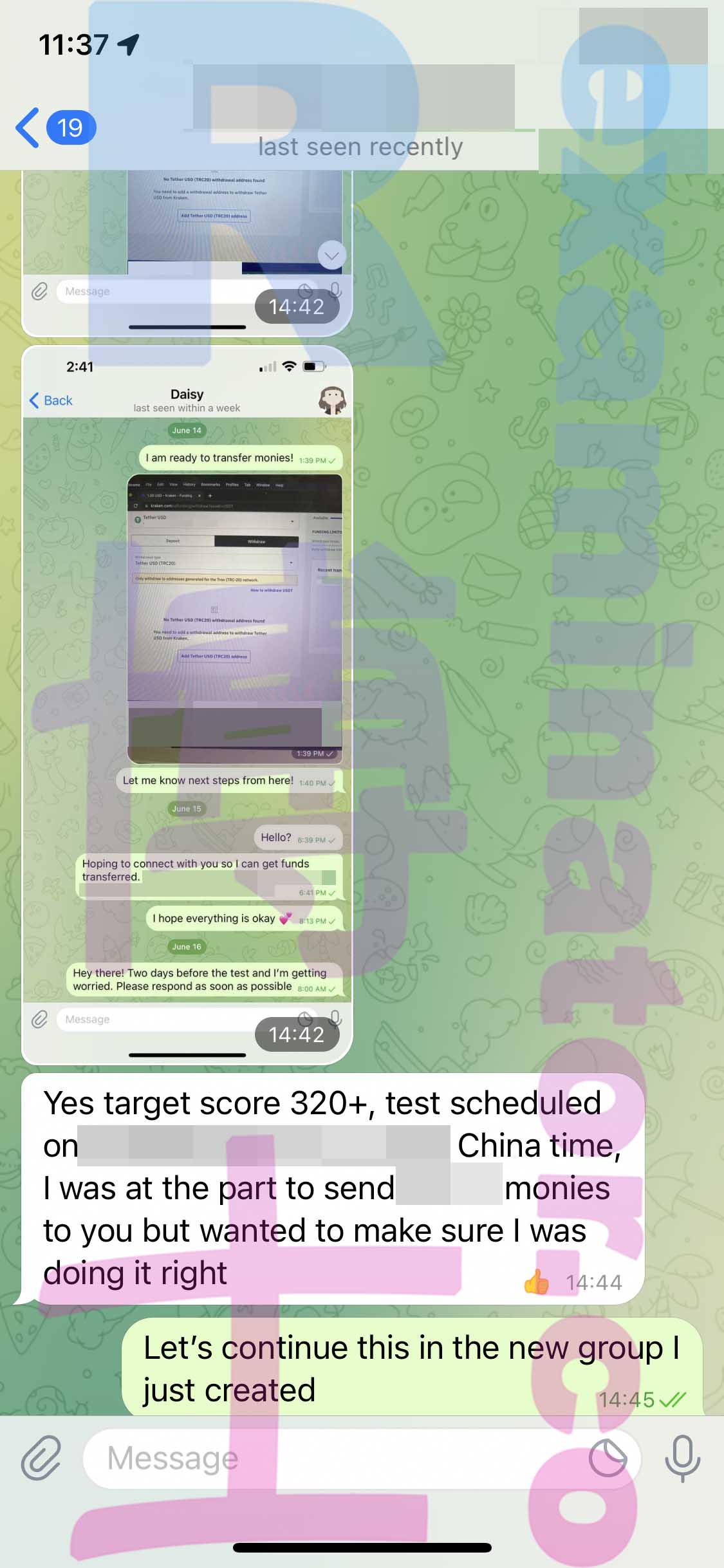 [GRE代考保分]成功案例#200的对话截图