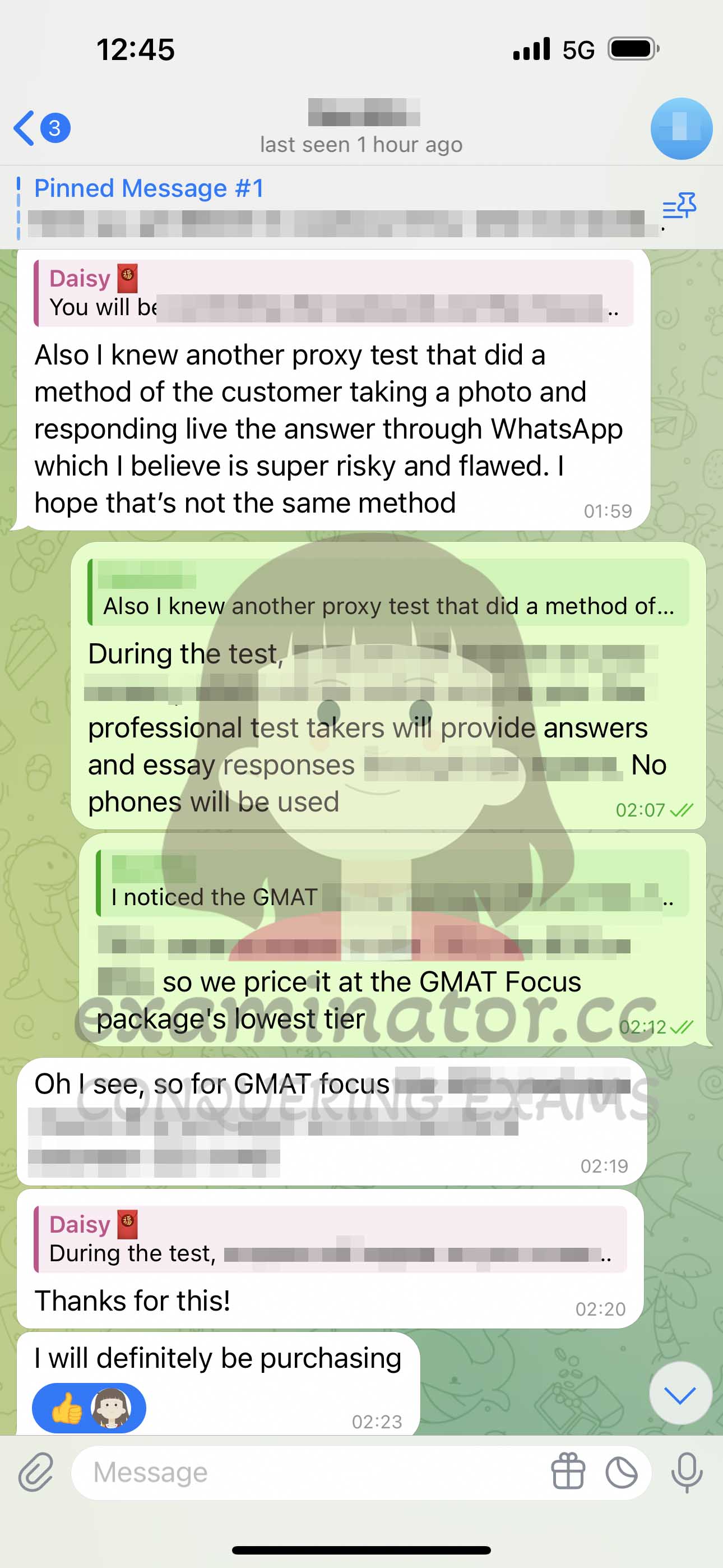 原始的手机拍照代考GMAT方法