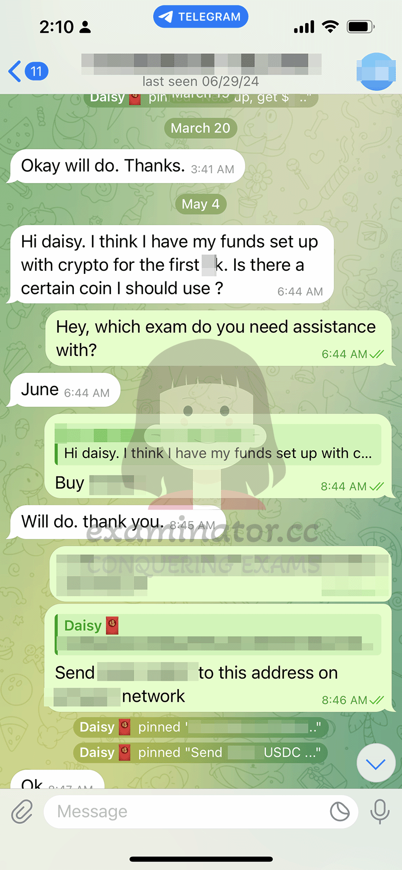 支付LSAT代考定金和约定考试时间